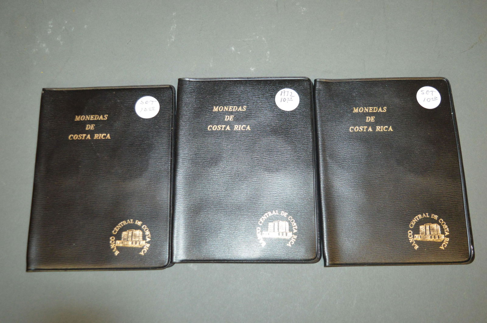 3 Costa Rica Coin Sets 1972 (1 of 3)