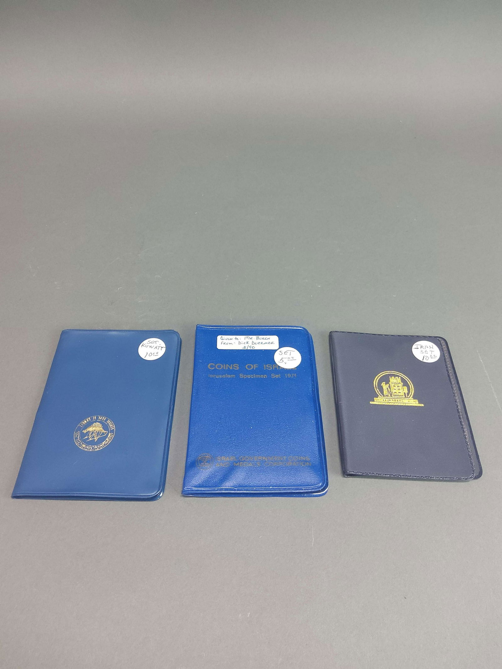 3 World Coin Collections Kuwait Iran Israel (1 of 3)