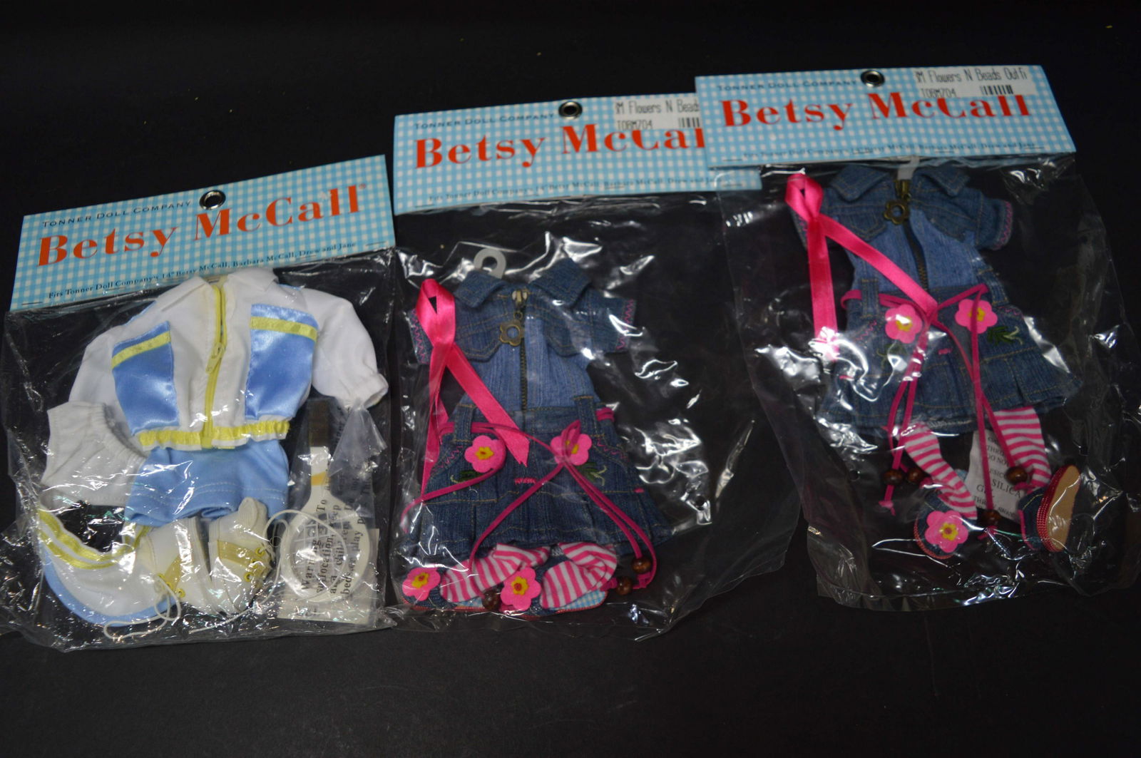 3 Tonner Betsy McCall Doll Clothing Sets (1 of 3)