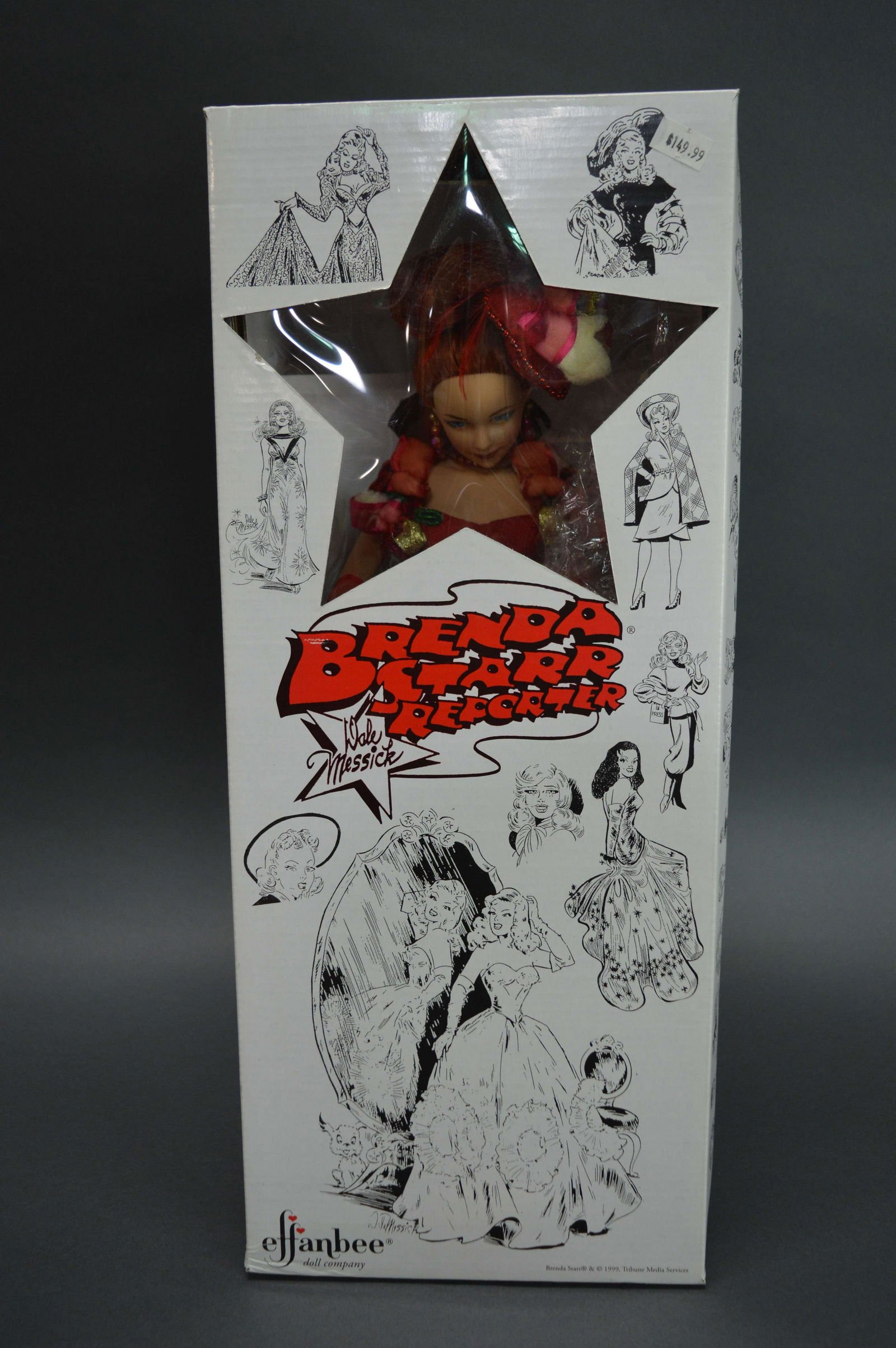 Effanbee Brenda Starr Reporter Doll: An Effanbee Brenda Starr, Reporter doll.