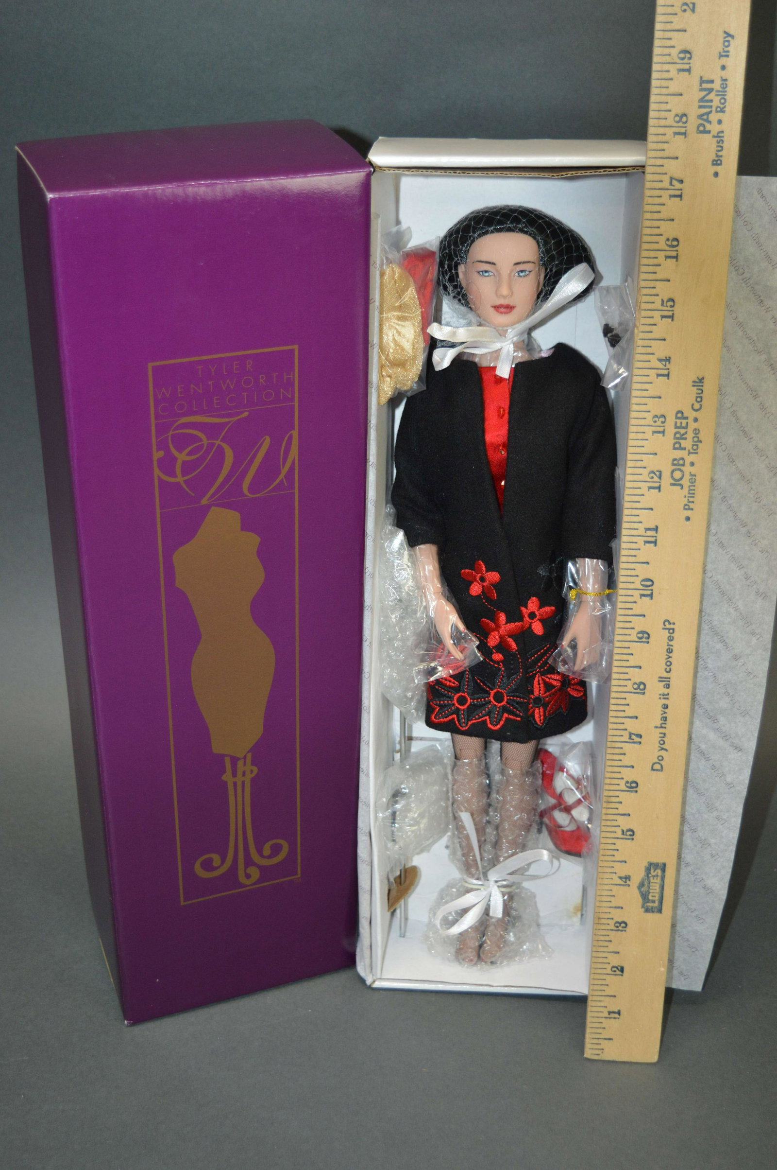 Tonner Tyler Wentworth Layne Reese Doll: A Tonner Tyler Wentworth "Fifth Avenue Fever" Layne Reese doll.