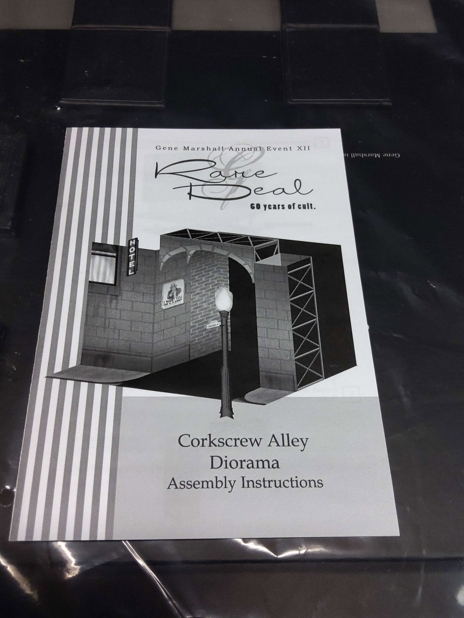 Gene Marshall Rare Deal Corkscrew Alley Diorama: A Gene Marshall Rare Deal Corkscrew Alley Diorama; Gene Marshall Annual Event XII.