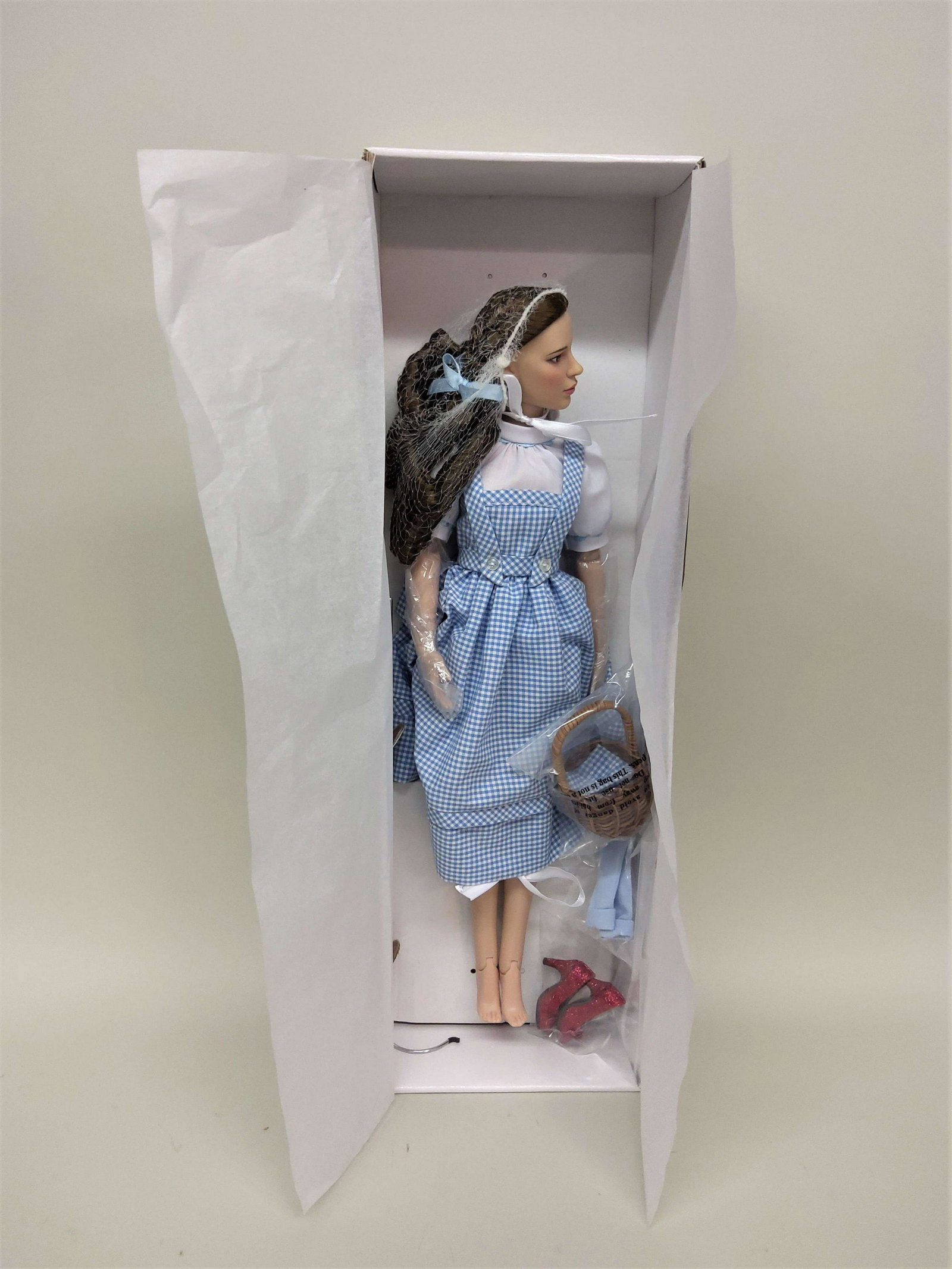 Tonner Wizard of Oz Dorothy Gale Doll: A Tonner Wizard of Oz Dorothy Gale doll.