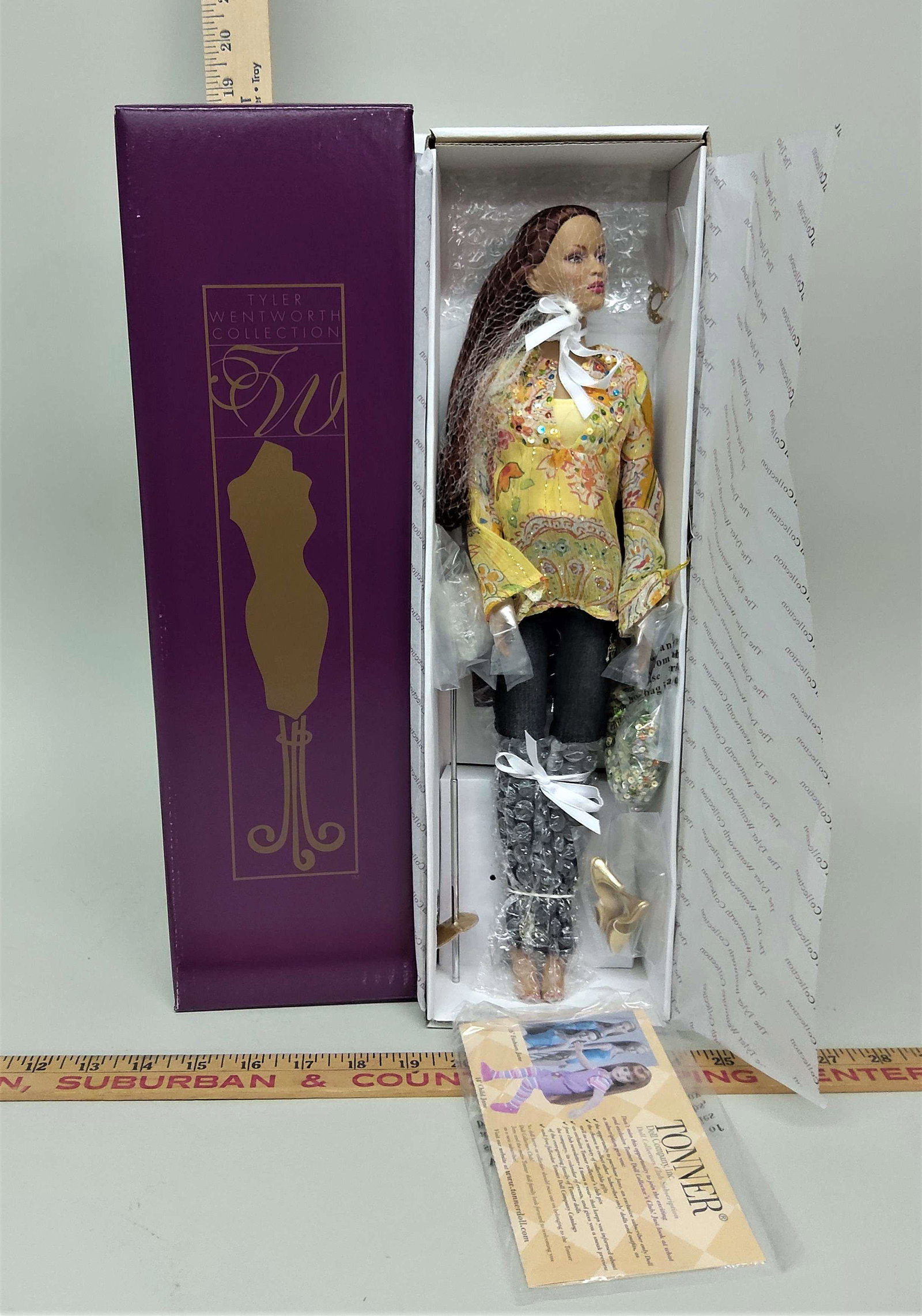 Tonner Tyler Wentworth Casual Chic Doll: A Tonner Tyler Wentworth Casual Chic doll.