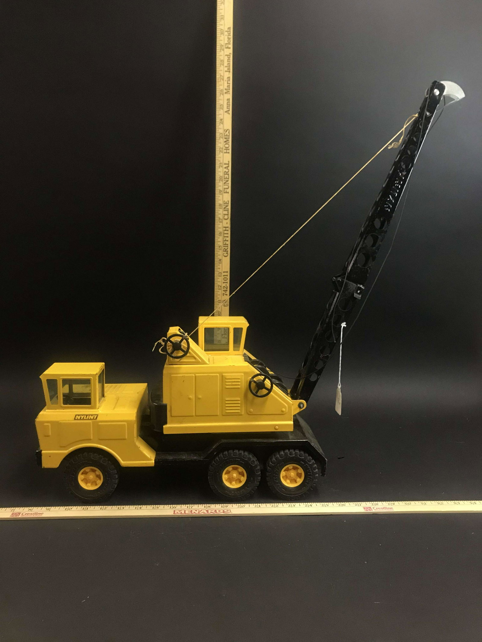 Nylint Mobile Crane: A Nylint mobile crane.