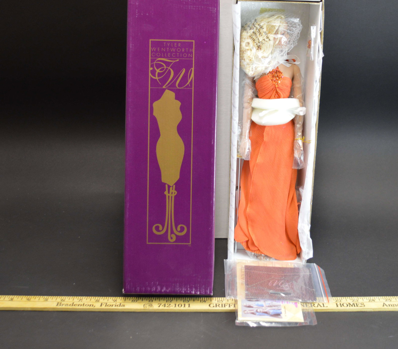 Tonner Tyler Wentworth Citrine Dream Doll: A Tonner Tyler Wentworth "Citrine Dream" doll. T6-TWDD-01