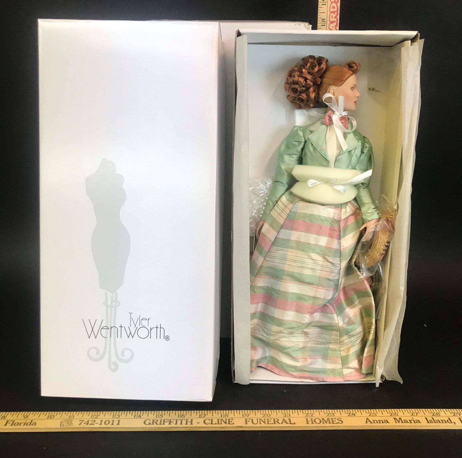 Tonner Tyler Wentworth Strolling Sauder Village Doll: A Tonner Tyler Wentworth "Strolling Down to Sauder Village" doll.