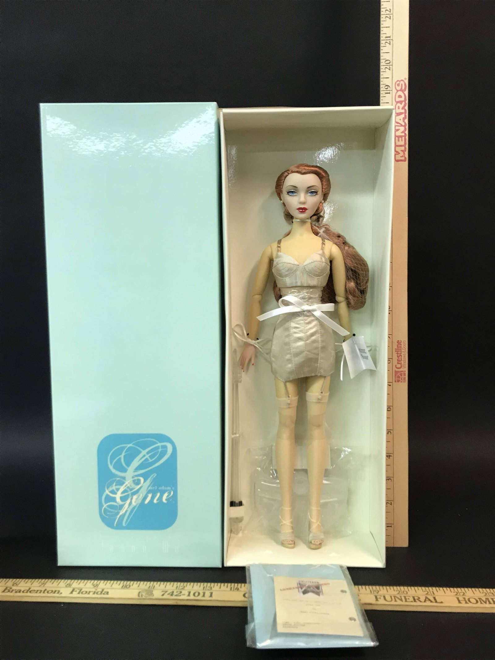 Gene Marshall Jason Wu Boudoir Doll: A Gene Marshall Jason Wu Essentially Gene "Boudoir" Basic Dressed Doll. 92000C