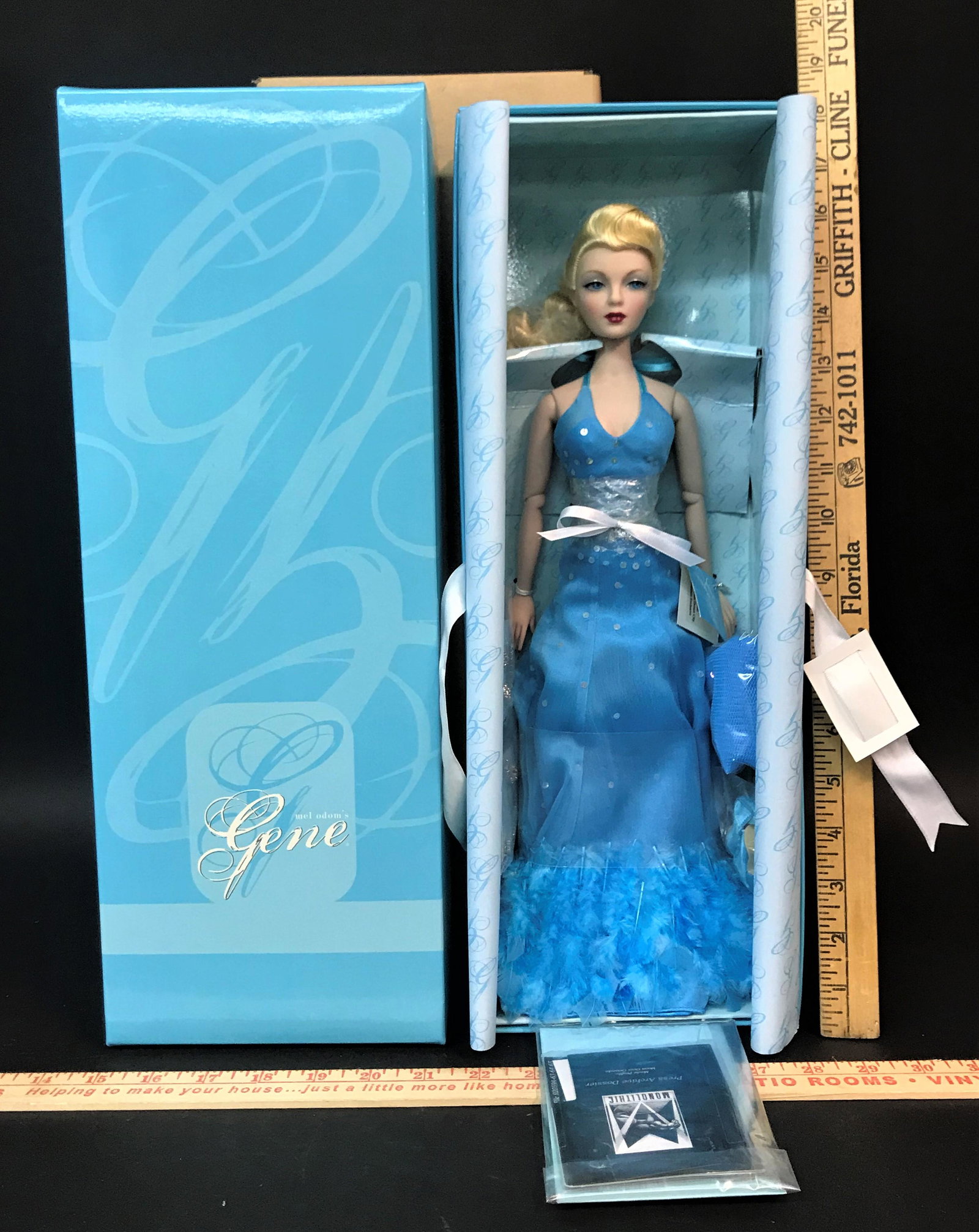 Gene Marshall Jason Wu Blue Horizon Doll: A Gene Marshall Jason Wu "Blue Horizon" doll. 92065. The Girls from Dream City Convention Exclusive.