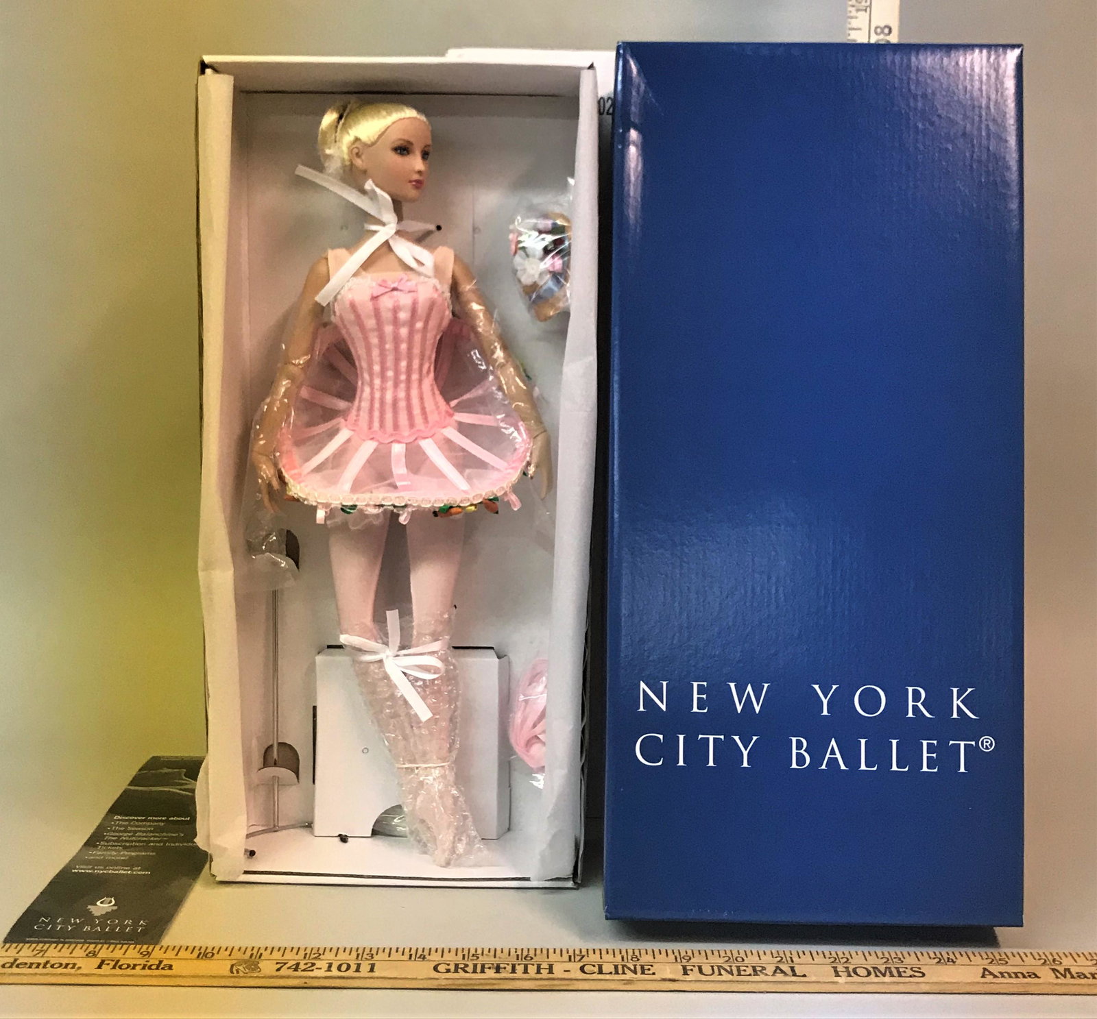 Tonner New York City Ballet Marzipan Doll: A Tonner New York City Ballet "Marzipan" doll. T7-NYDD-02