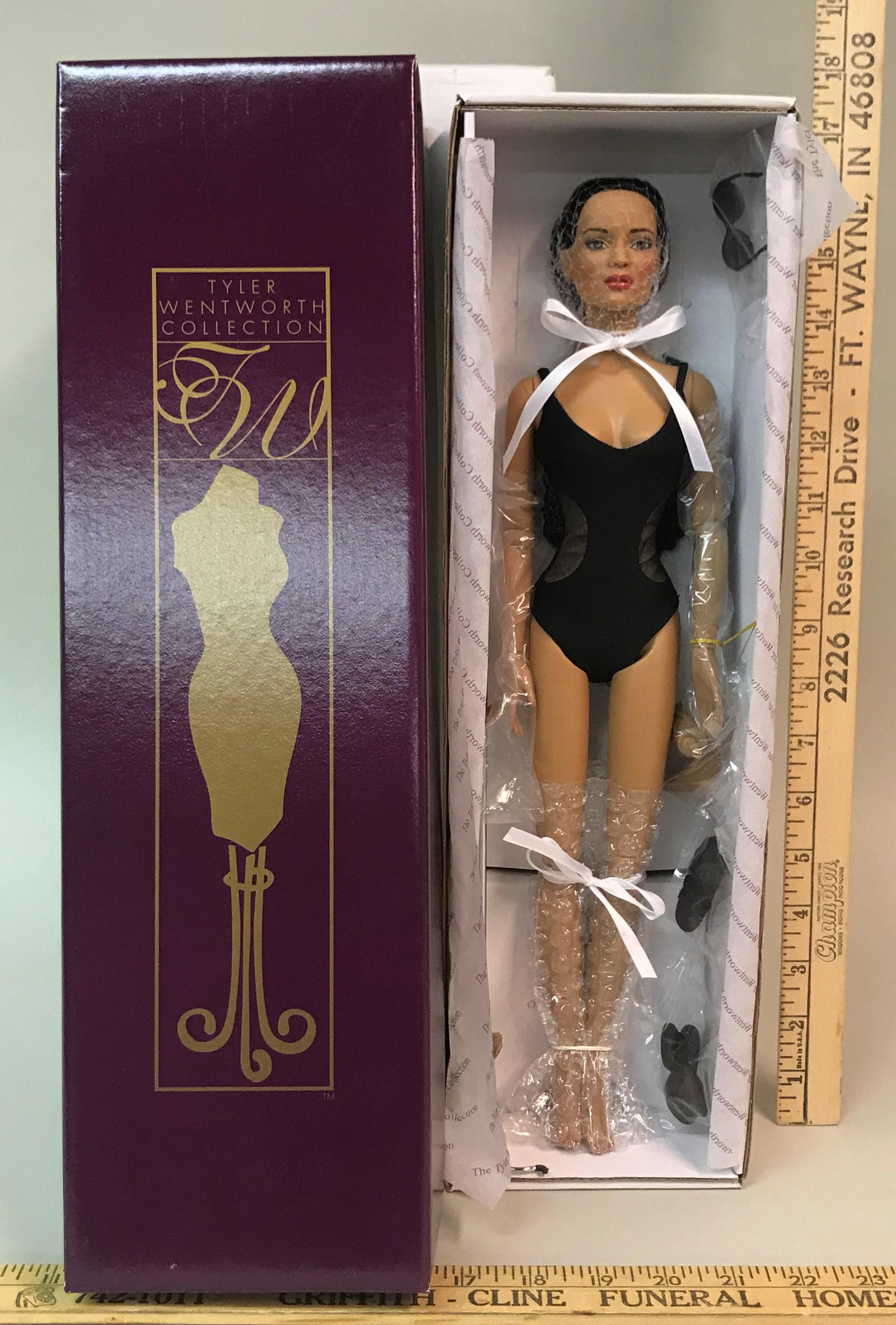 Tonner Tyler Wentworth Basic Black Jac Doll: A Tonner Tyler Wentworth "Basic Black Jac" doll. T7-TWBD-03