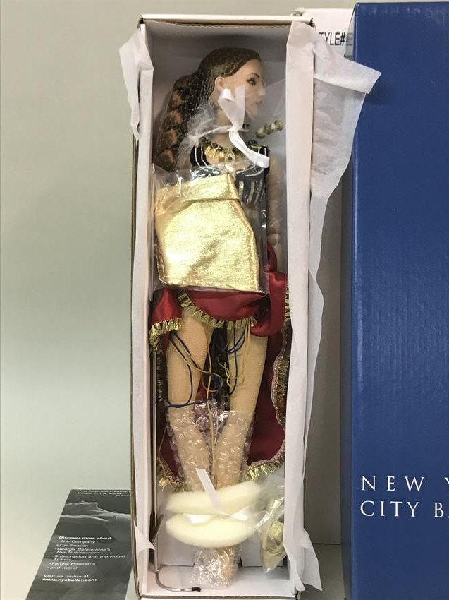 Tonner New York City Ballet Arabian Coffee Doll: A Tonner New York City Ballet "Arabian Coffee" doll. T7-NYDD-04