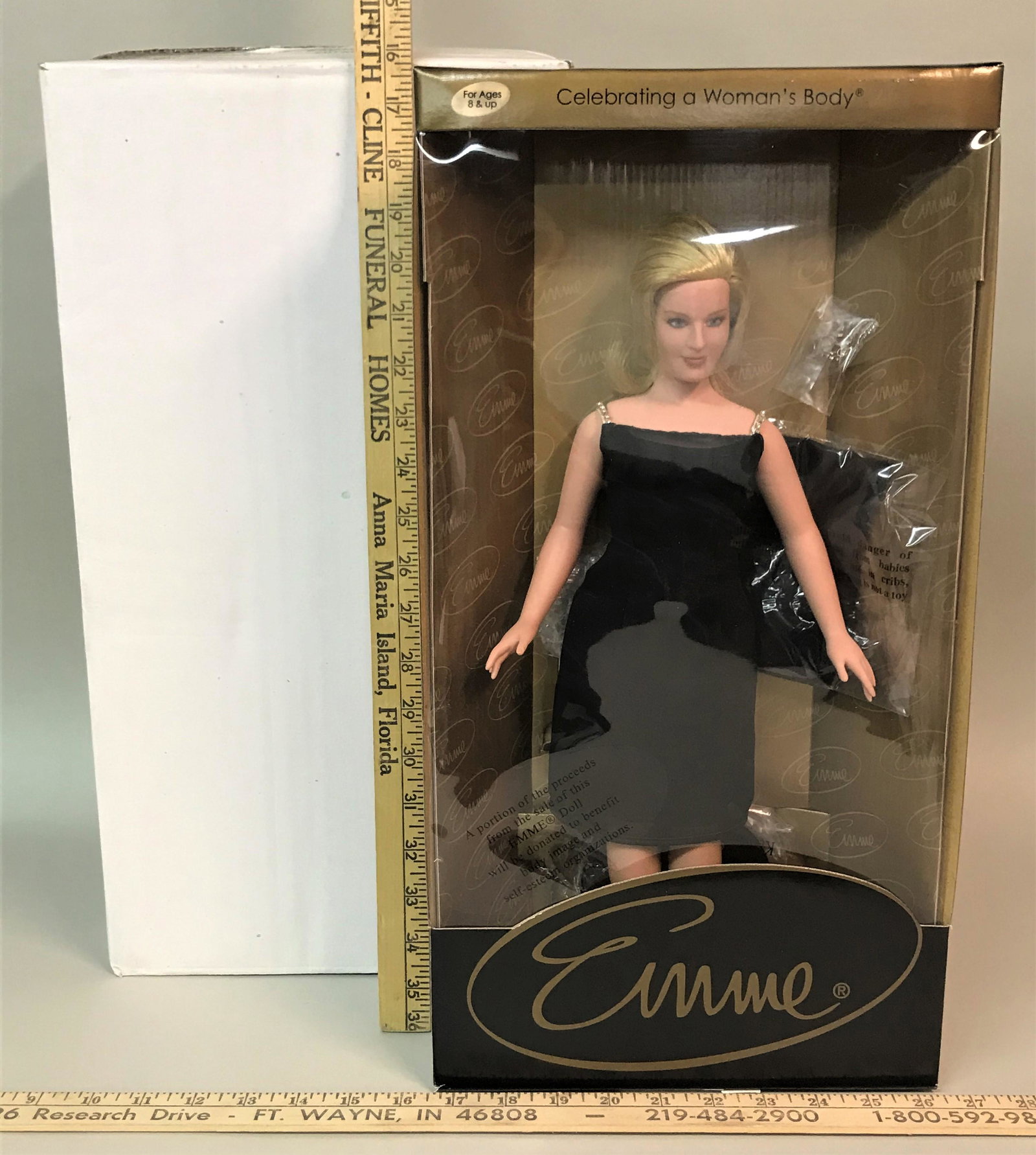 Tonner Emme Elegance Doll: A Tonner Emme "Elegance" doll. EM1201