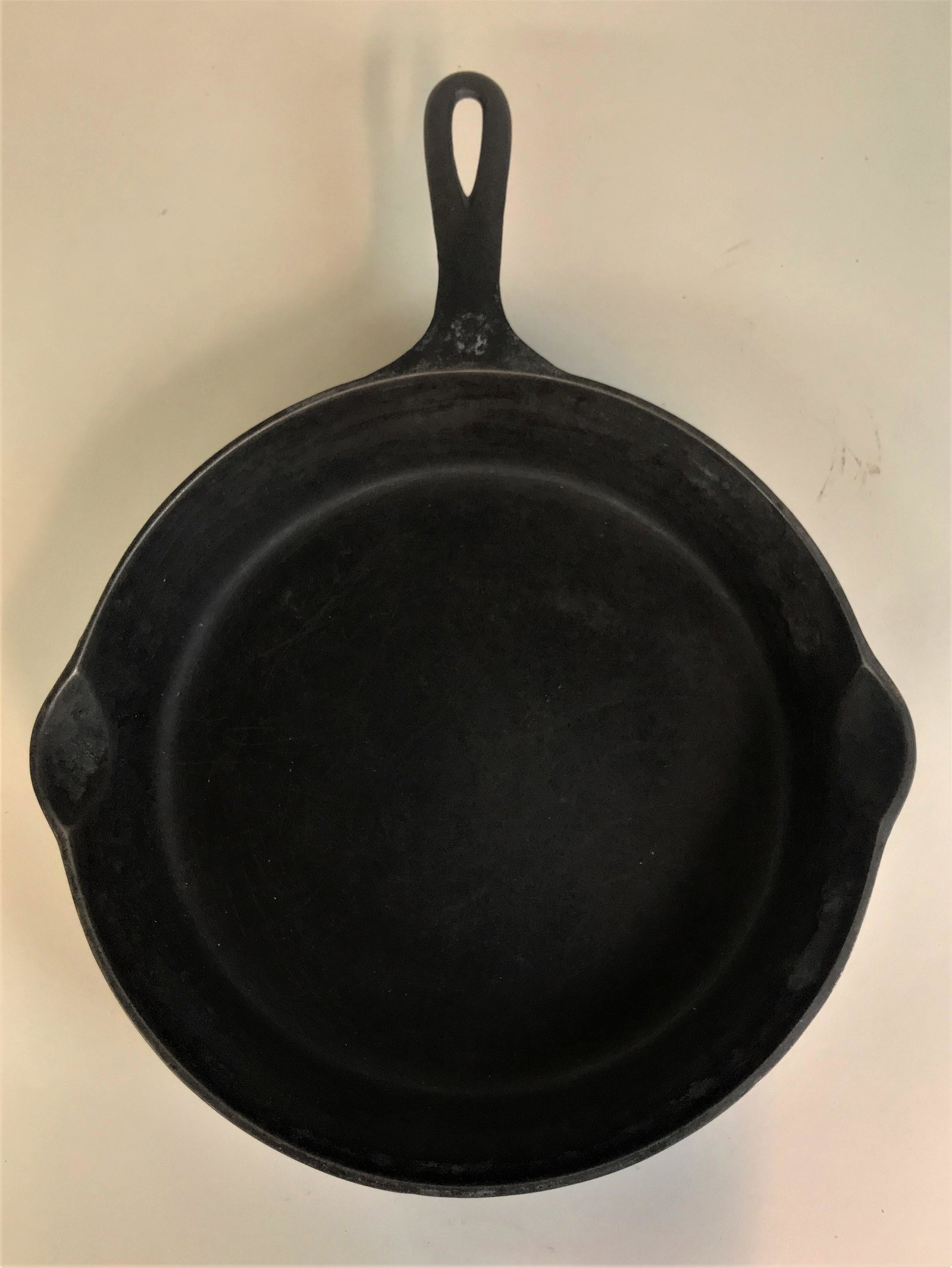 Griswold cast iron No. 8 skillet 704B: A Griswold cast iron No. 8 skillet 704B