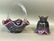 Fenton Plum Opalescent Carnival Glass Basket &