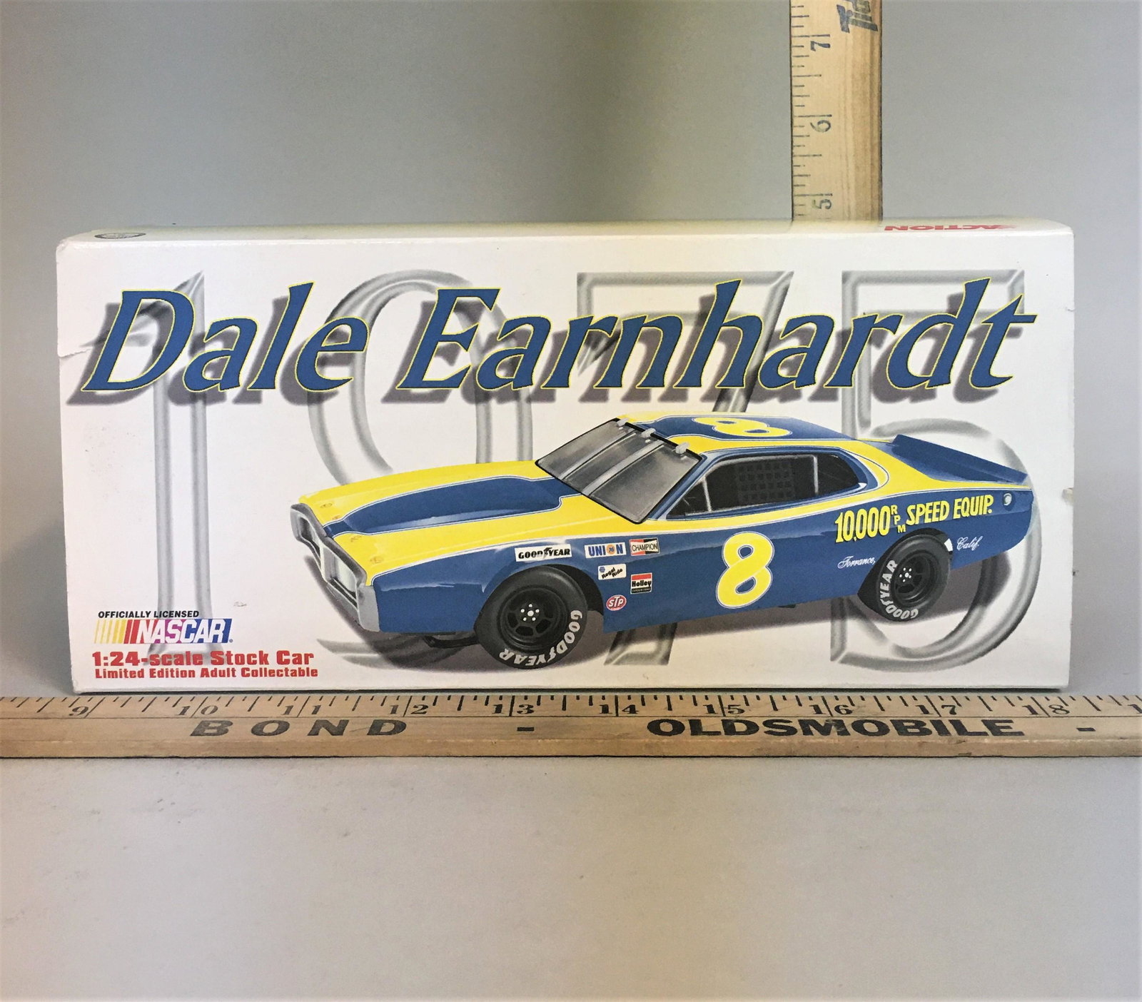 Action Dale Earnhardt 1975 1:24 Diecast Model: A 1:24 1975 Dale Earnhardt 1:24 scale diecast model