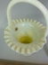 Fenton Hanging Hearts Art Glass Basket - 3