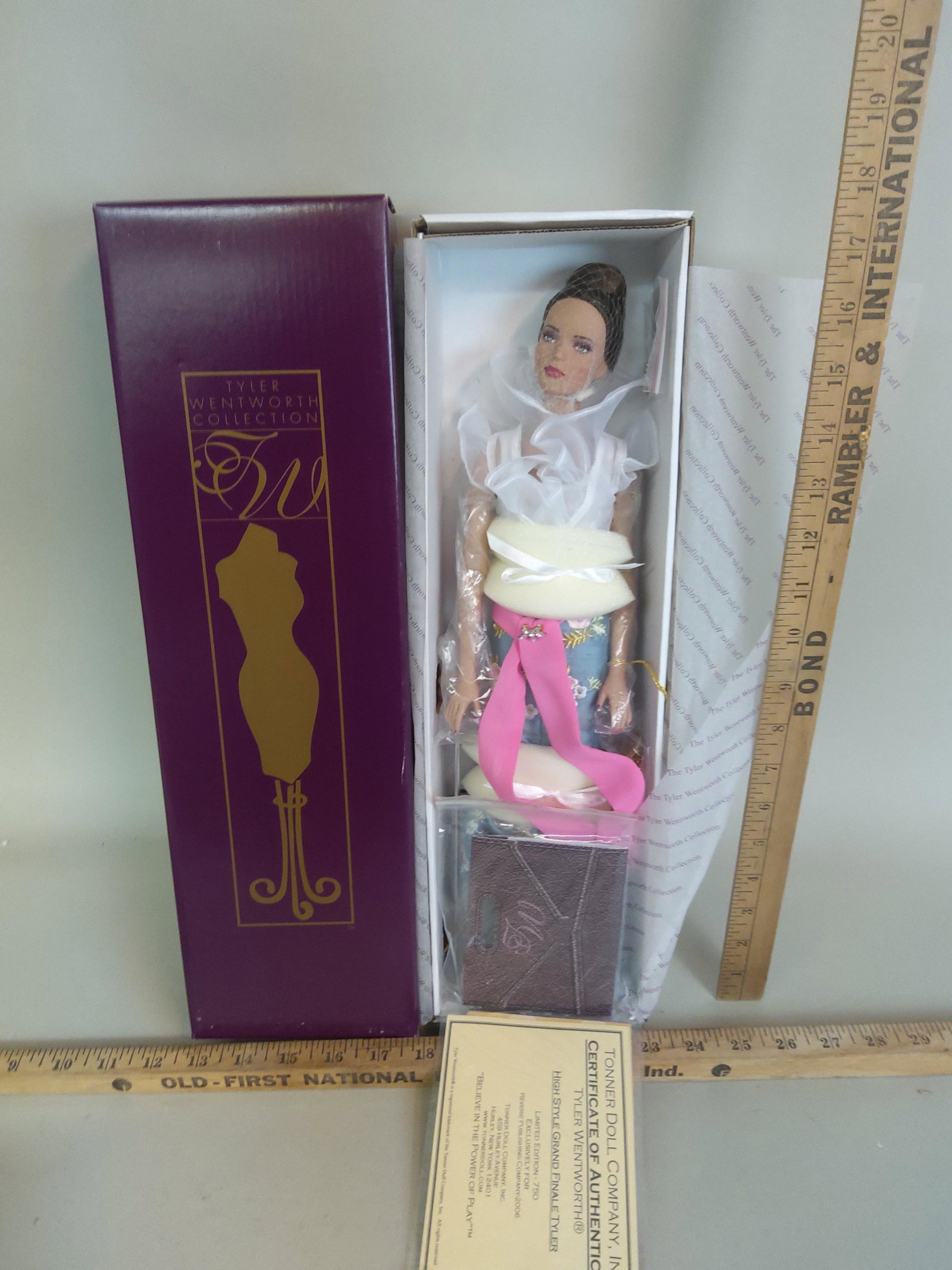 Tonner Tyler Wentworth High Style Grand Finale Doll: A Tonner Tyler Wentworth "High Style Grand Finale" doll. T6-TWSD-02