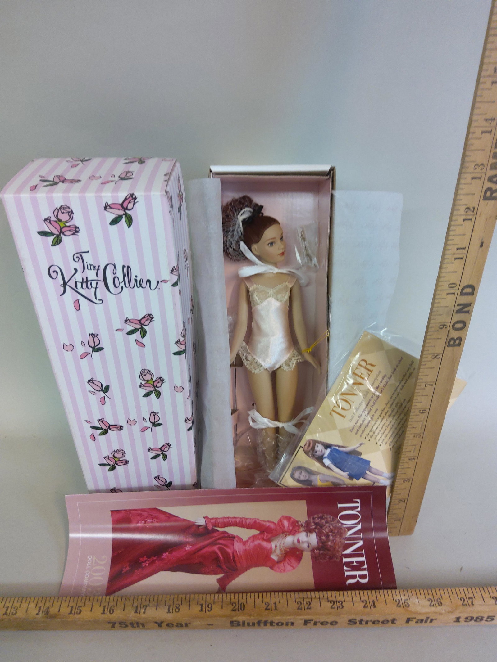 Tonner Tiny Kitty Collier Basic Redhead Doll: A Tonner Tiny Kitty Collier "Basic Redhead" doll. KT0303