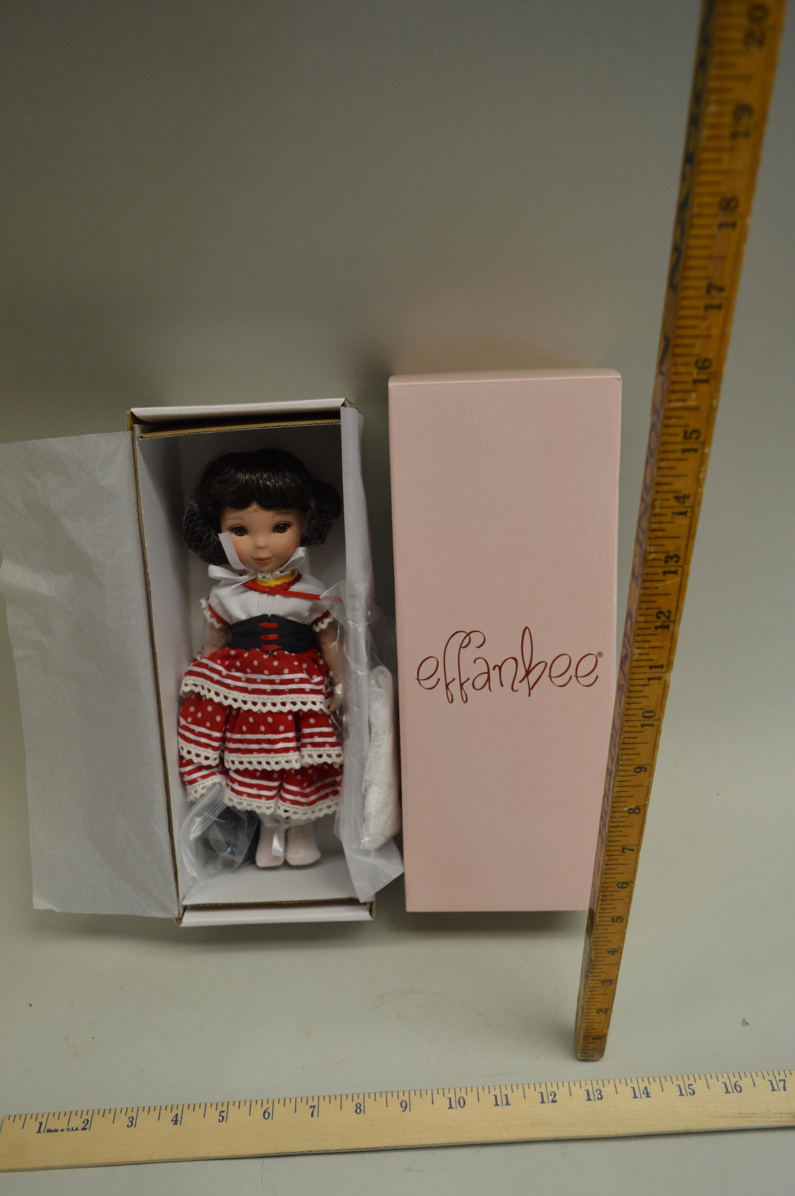 Effanbee Spanish Senorita Doll: An Effanbee "Spanish Senorita" doll. E9PFDD01