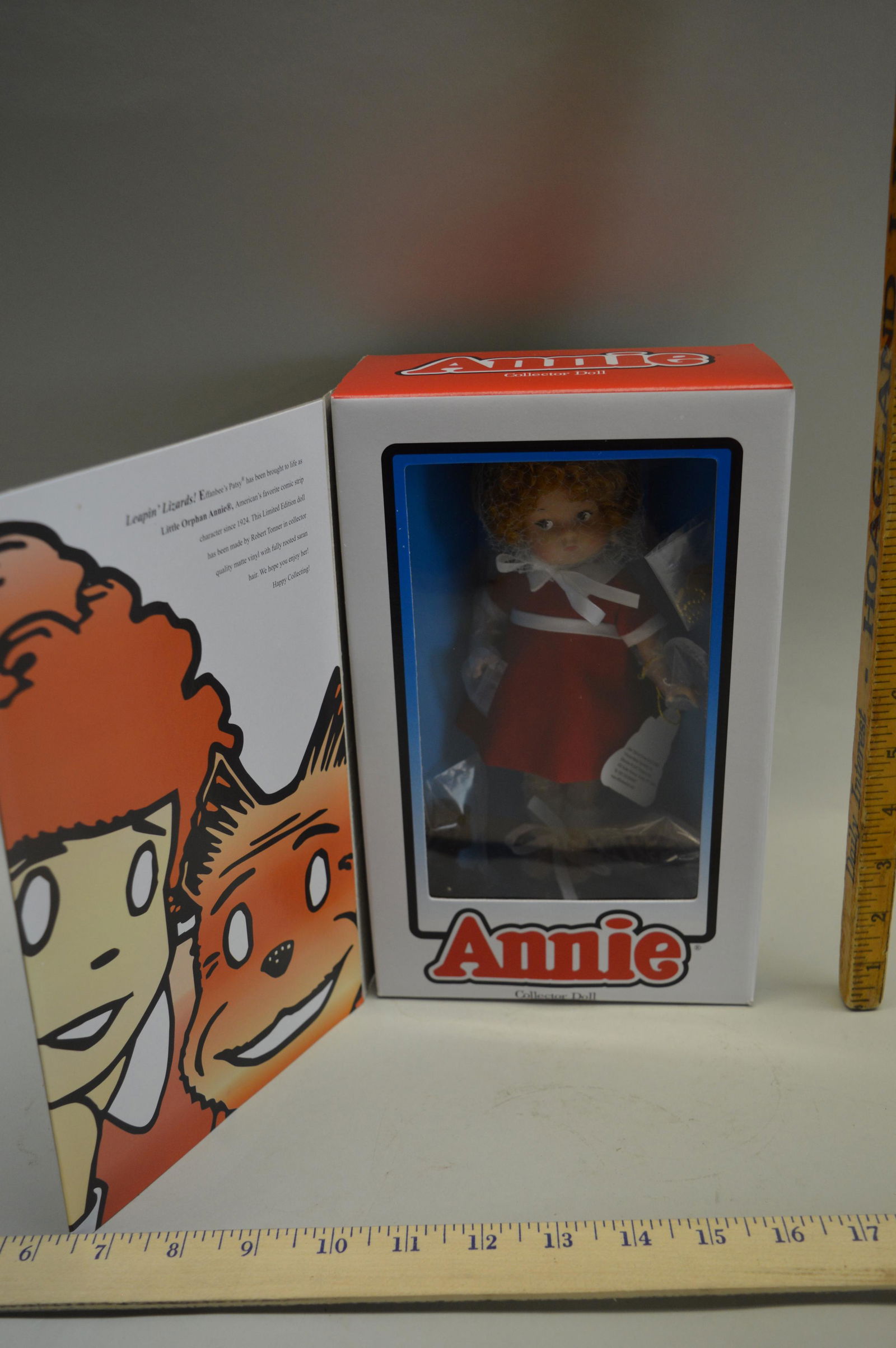Effanbee Little Orphan Annie Collector Doll: An Effanbee Little Orphan Annie collector doll. PY1404
