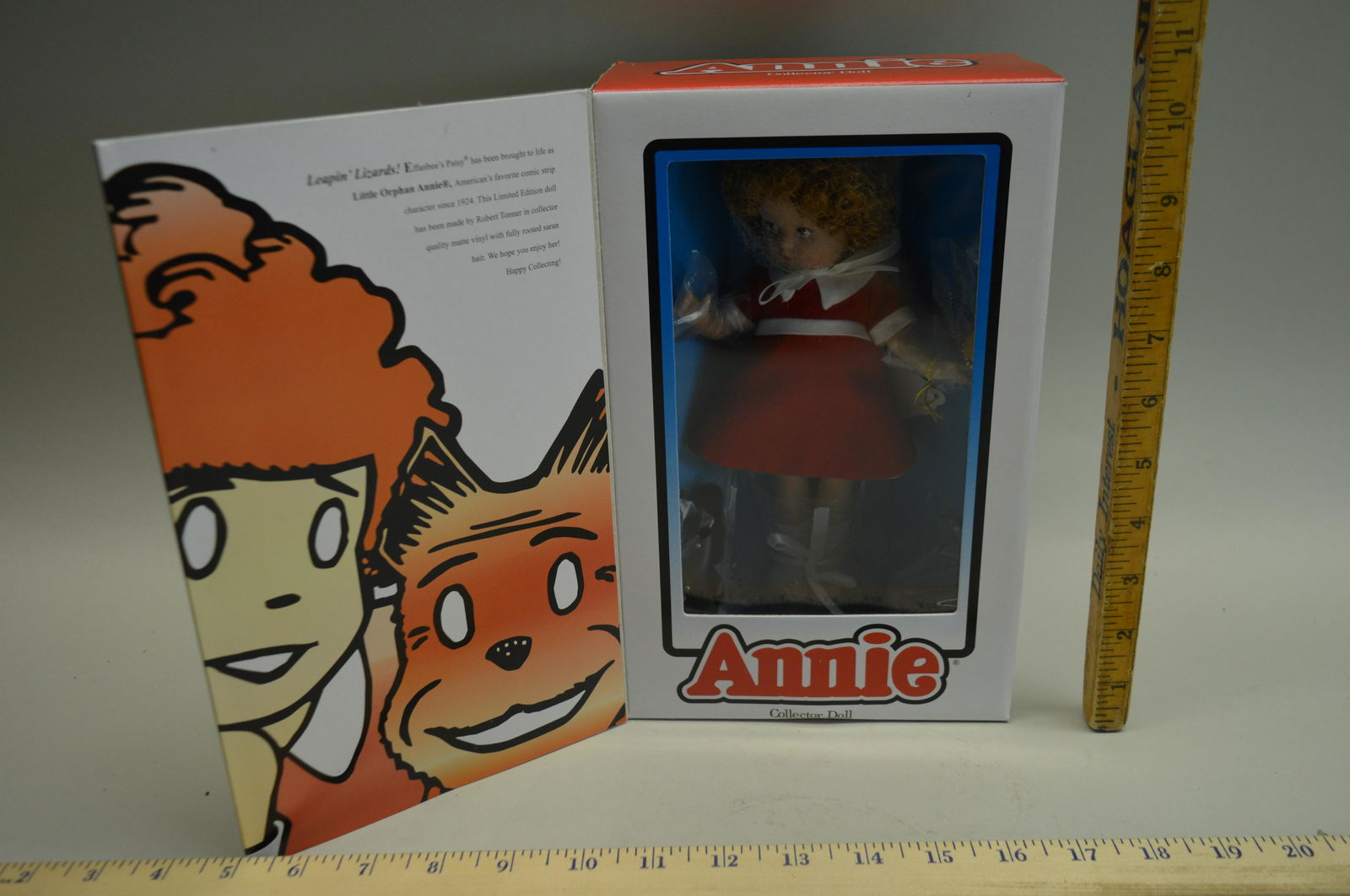 Effanbee Little Orphan Annie Collector Doll: An Effanbee Little Orphan Annie collector doll. PY1404