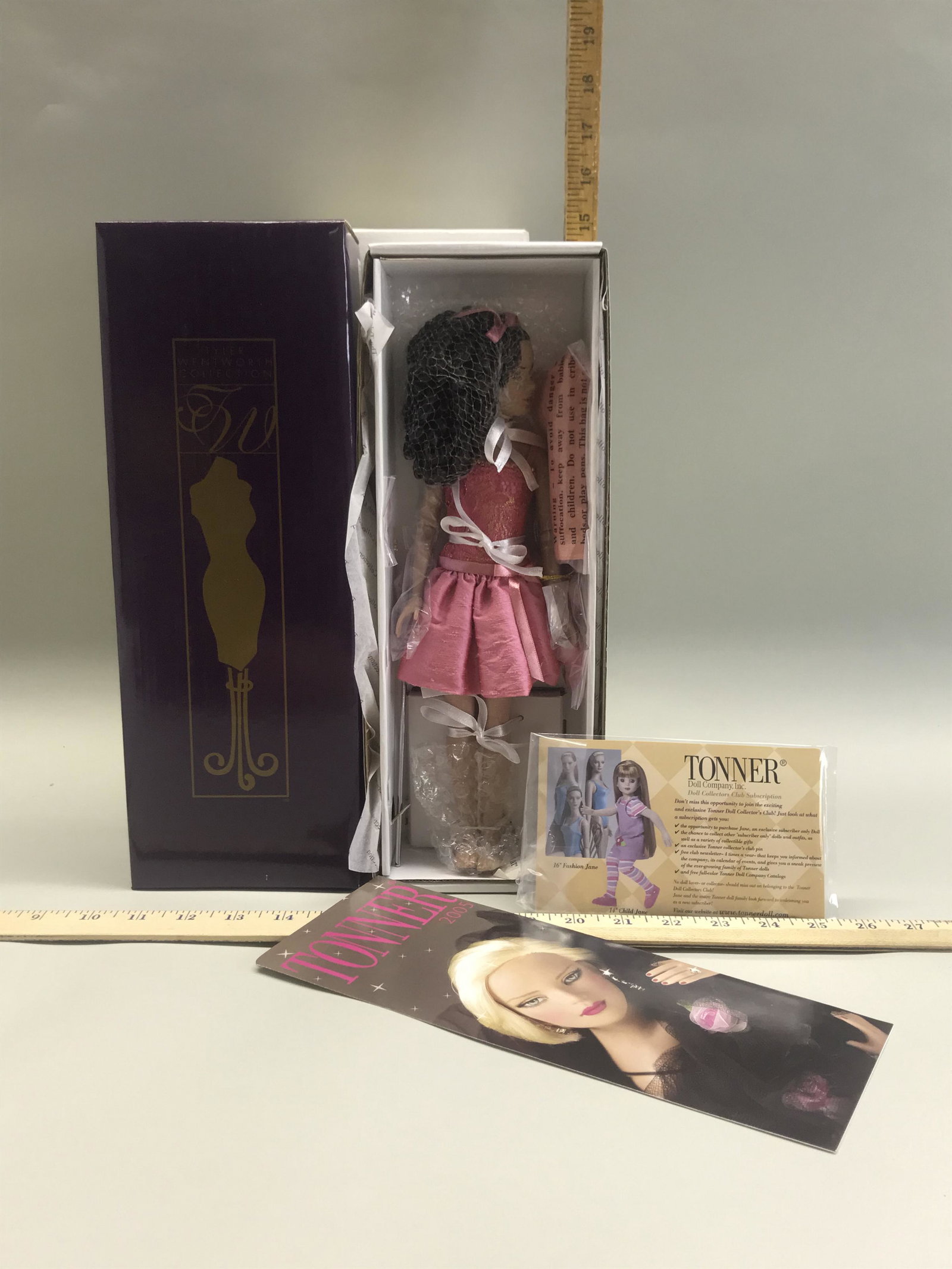 Tonner Doll Co. Tyler Wentworth Collection, Sugar Plum: Tyler Wentworth Collection Doll, Sugar Plum Party, in original box, T5-MWDD-01