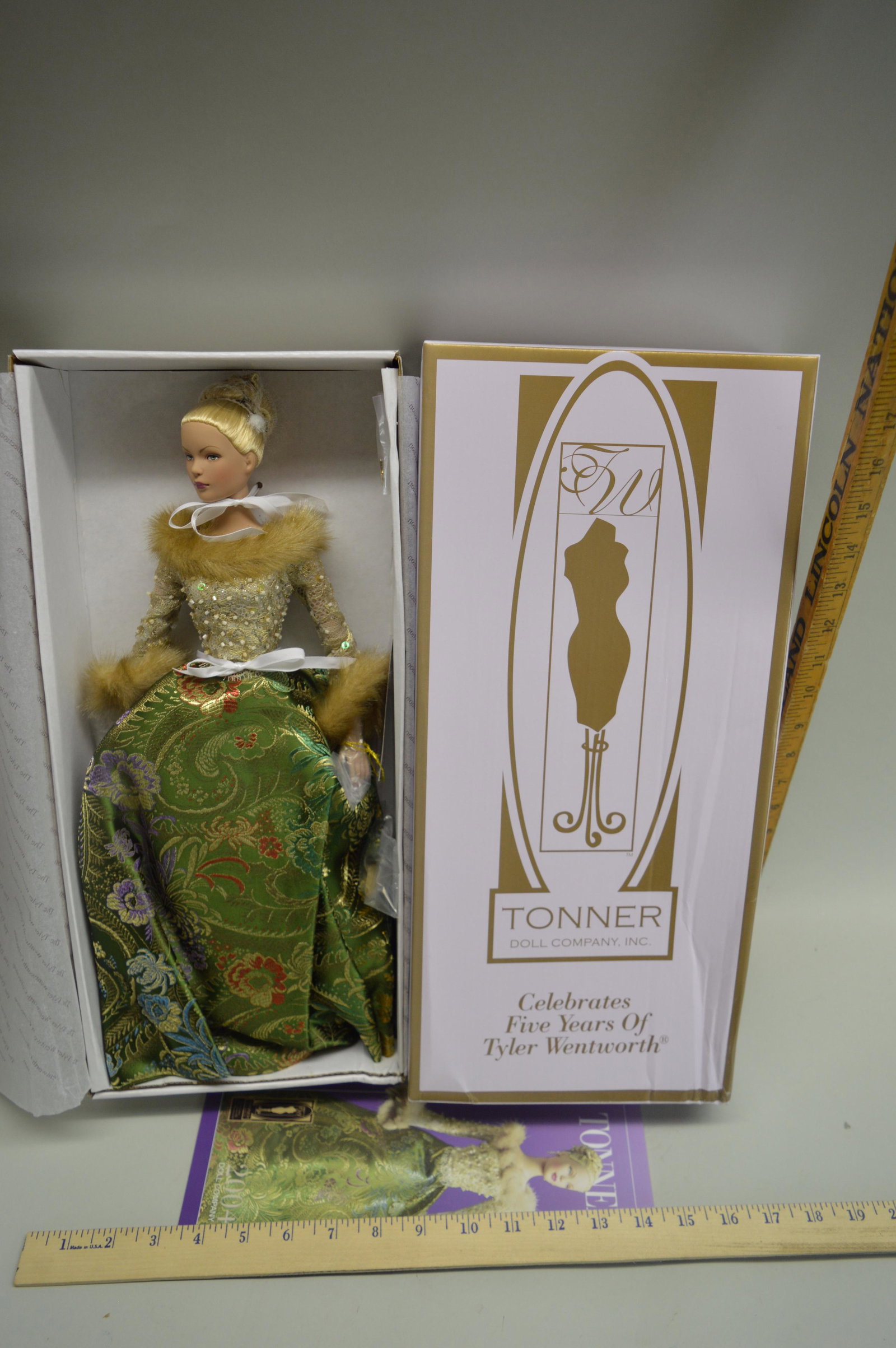 Tonner Tyler Wentworth Anniversary Gala Doll: A Tonner Tyler Wentworth Anniversary Gala doll. TW1401