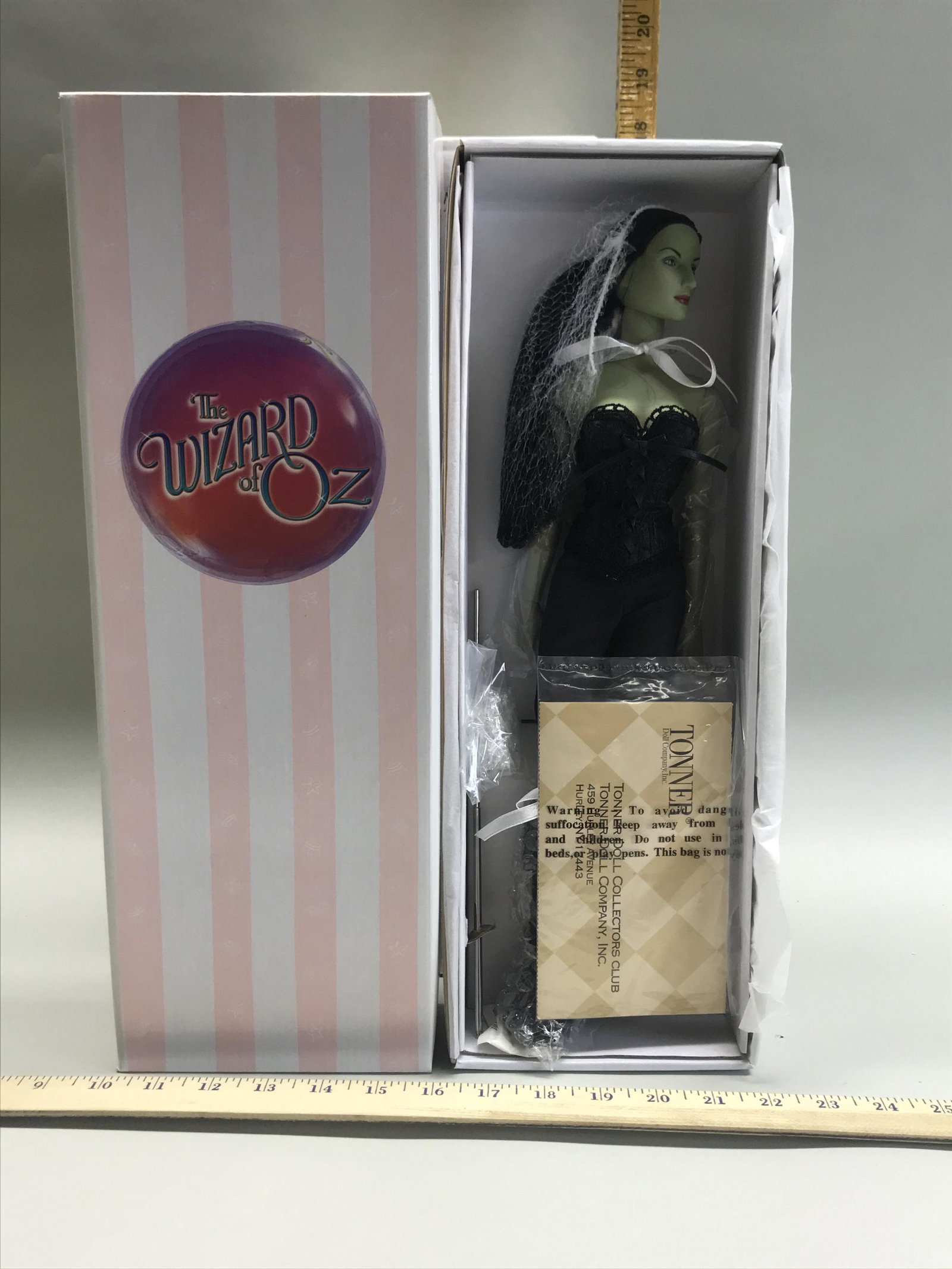 Tonner Doll Company Basic Wicked Witch, The Wizard of: Tonner Doll Company Basic Wicked Witch, The Wizard of Oz, in original box T5-Z16D-0W-001