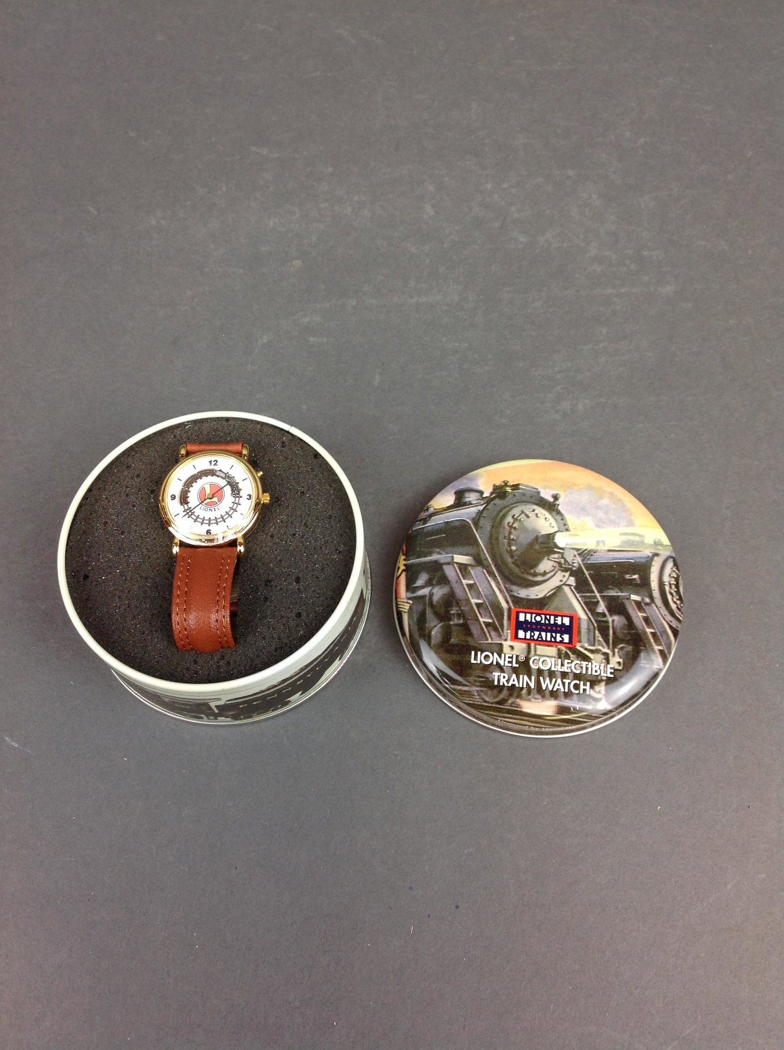Lionel Collectible Train Watch: A Lionel collectible train watch.