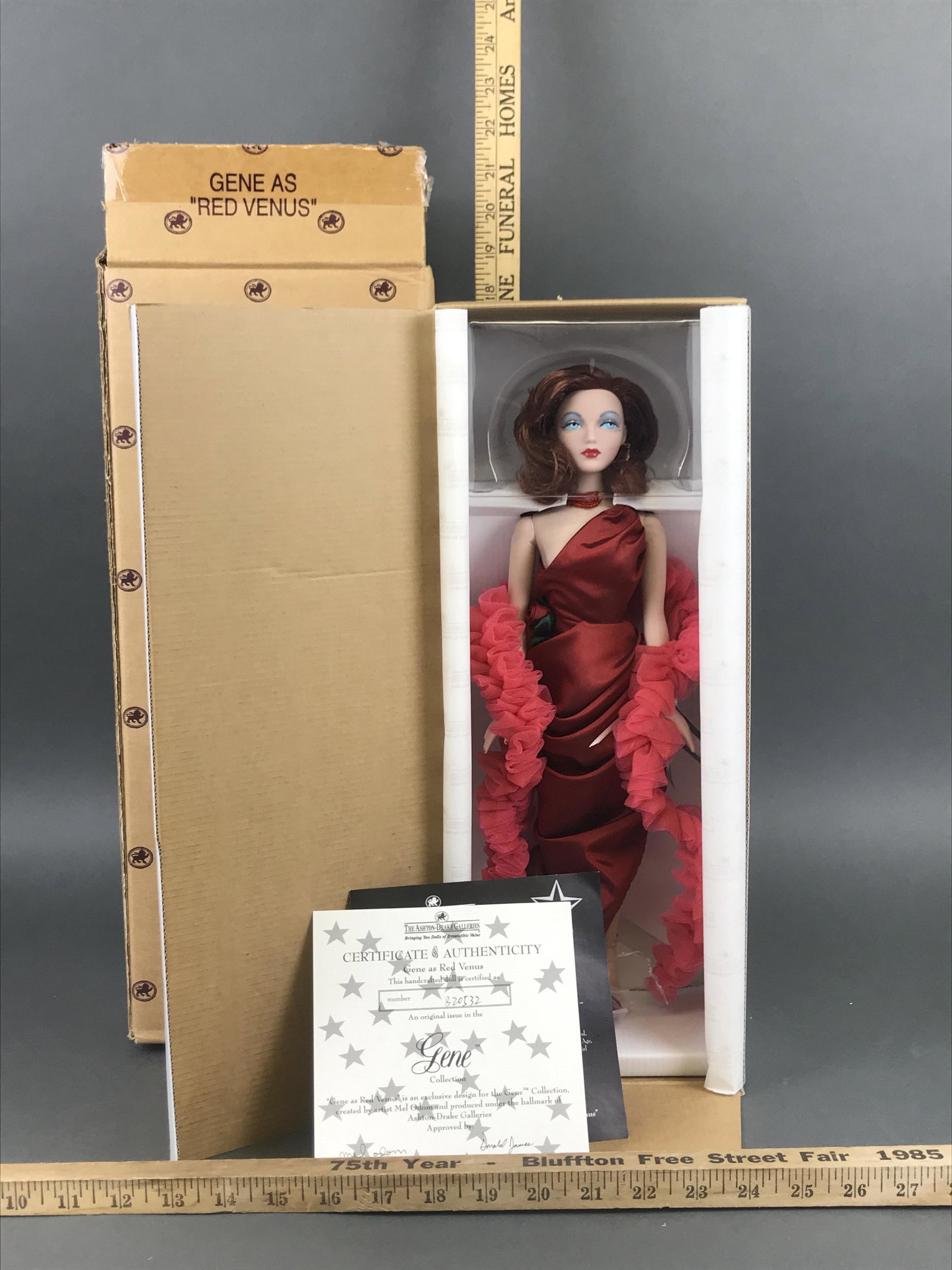 Ashton Drake, Gene, Gene As Red Venus Doll: Ashton Drake, Gene, Gene As Red Venus Doll, 96402, in original box