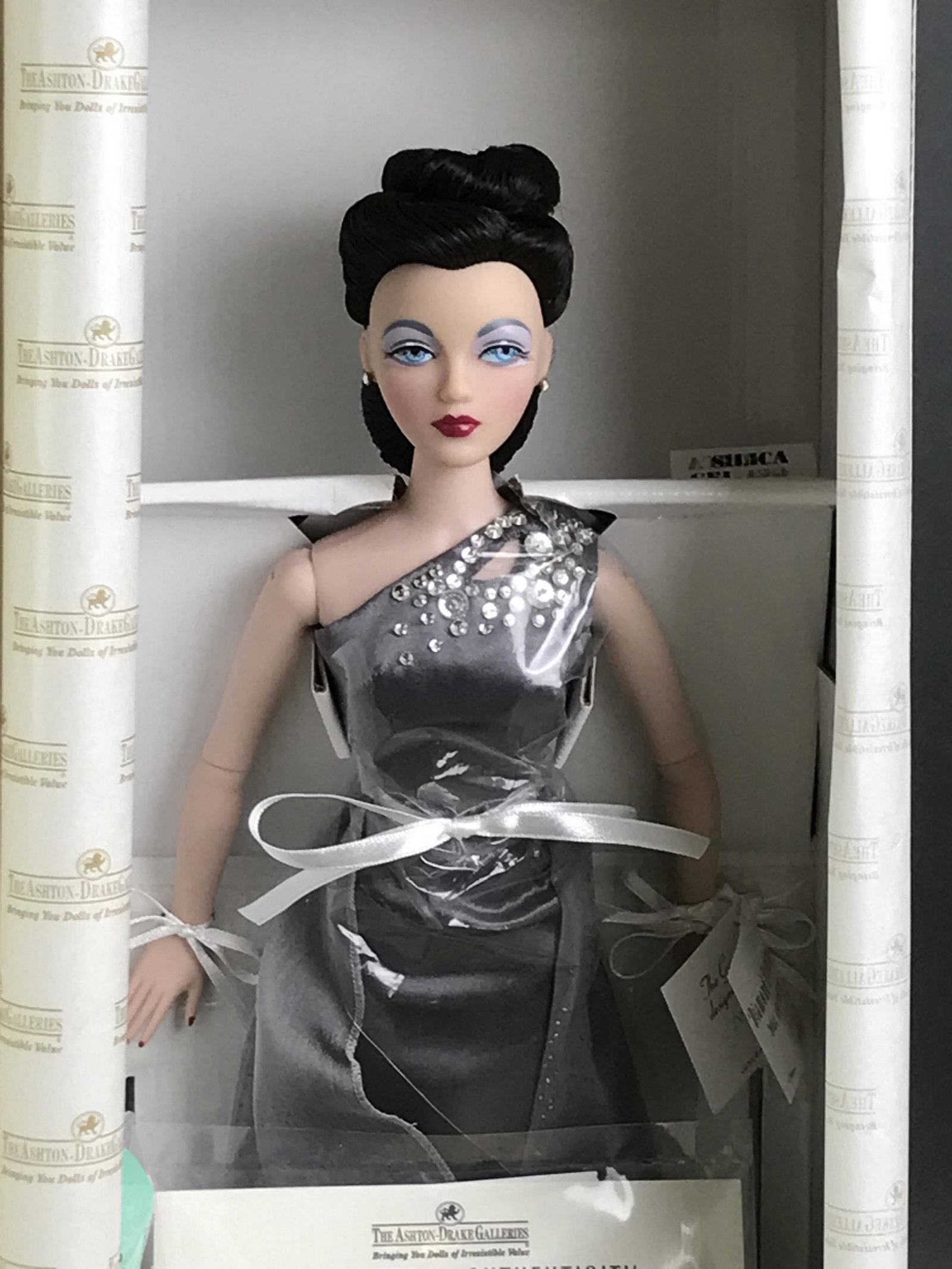 Ashton Drake, Diamond Evening Doll: Ashton Drake, Gene, Diamond Evening Doll, 38258, in original box