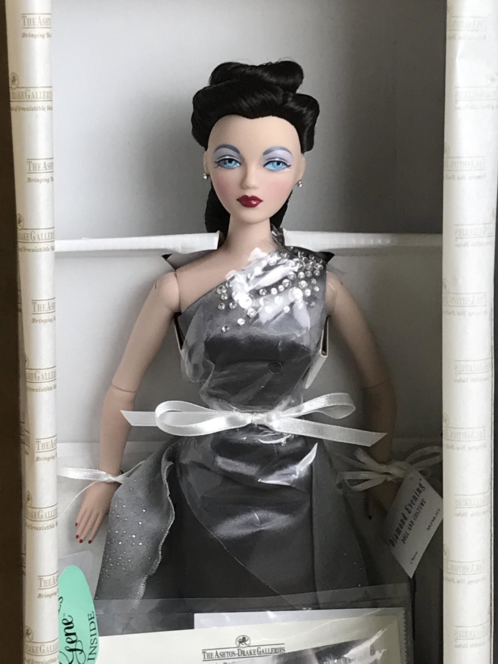 Ashton Drake, Gene, Diamond Evening Doll: Ashton Drake, Gene Collection, Diamond Evening Doll, 38258, in original box