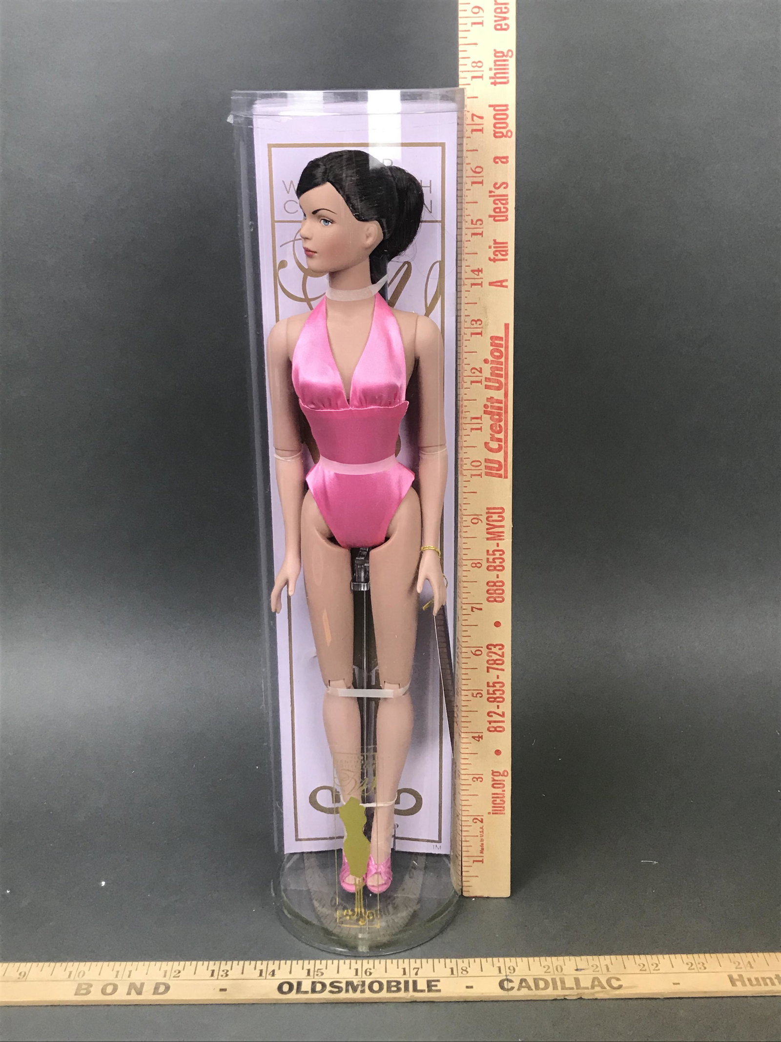 Tonner Doll, Tyler Wentworth Collection, Doll in: Tonner Doll, Tyler Wentworth Collection, Doll in Swimsuit - Brunette, in original case