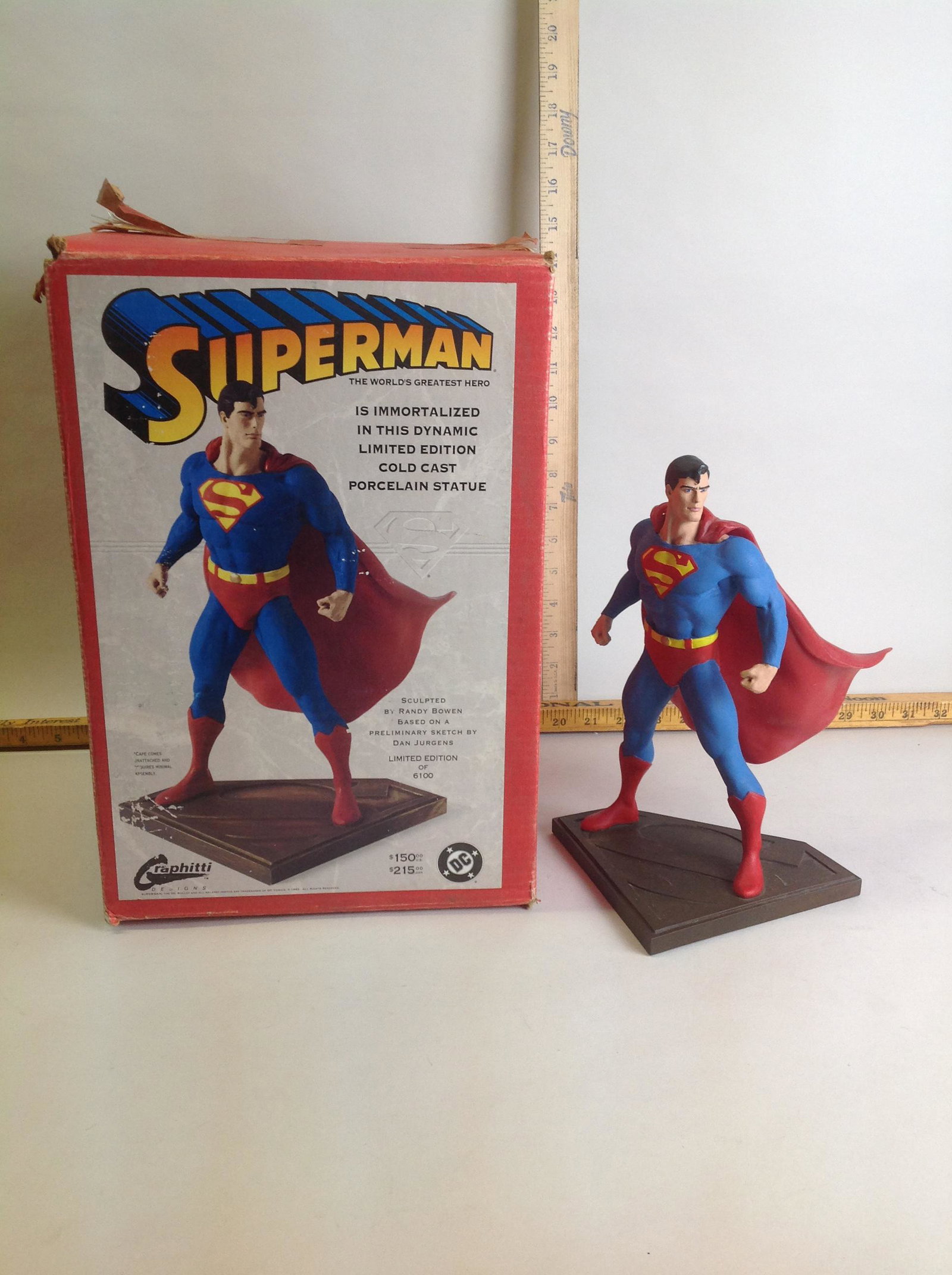 SUPERMAN Bousiller Batman Universe Collector Eaglemoss Figurines Resine