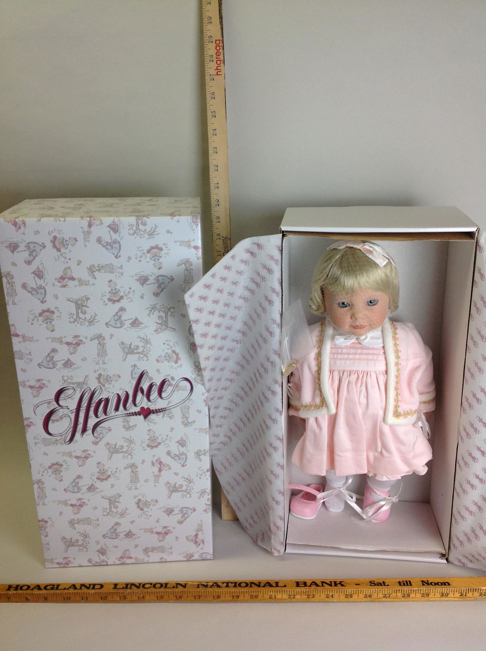 Effanbee Doll Company- Blush and Bashful doll: Blush and Bashful 20 doll SOE AT1401