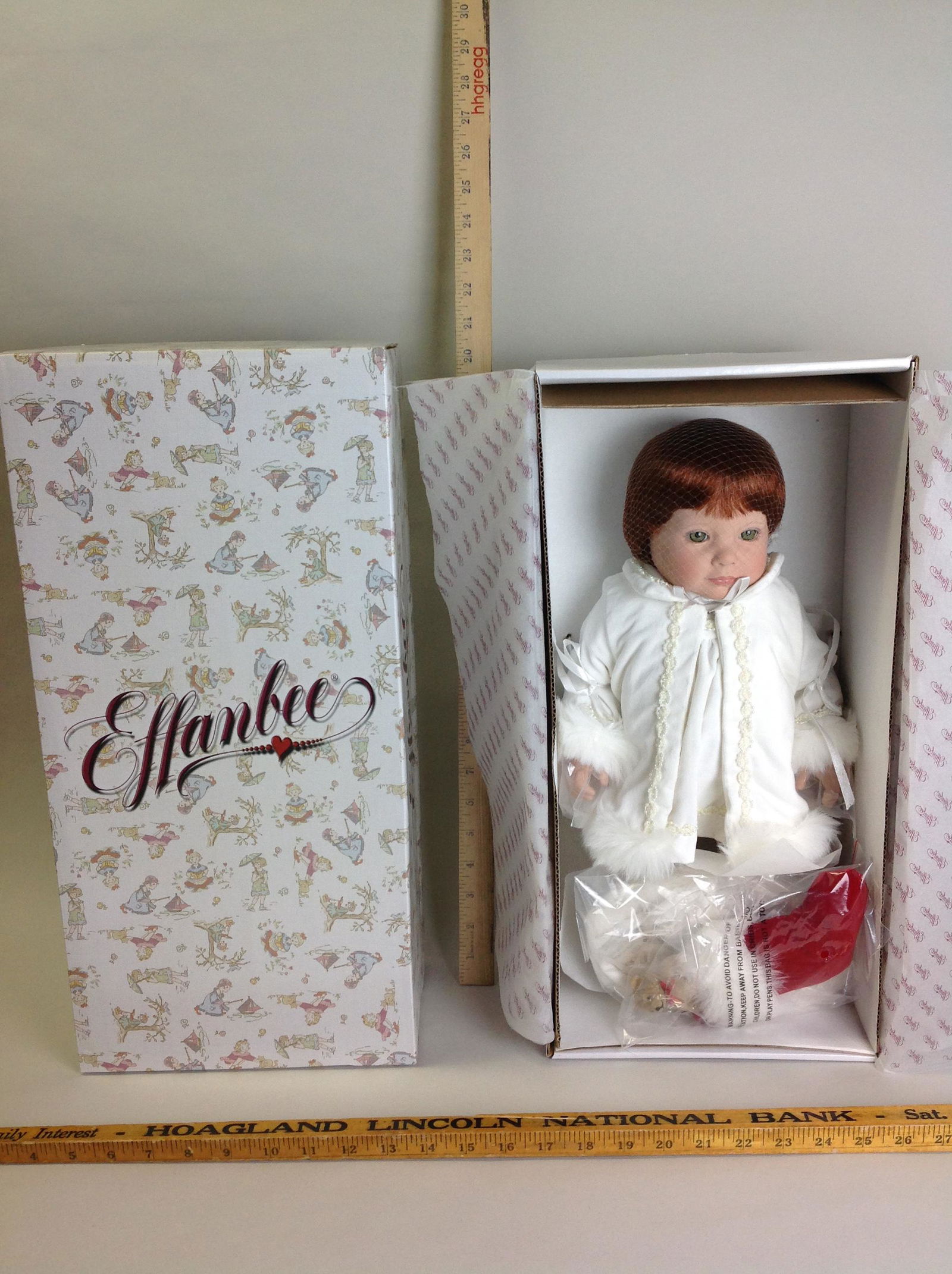 Effanbee Doll Company- First Christmas doll: First Christmas 20" SOE EFAT1403