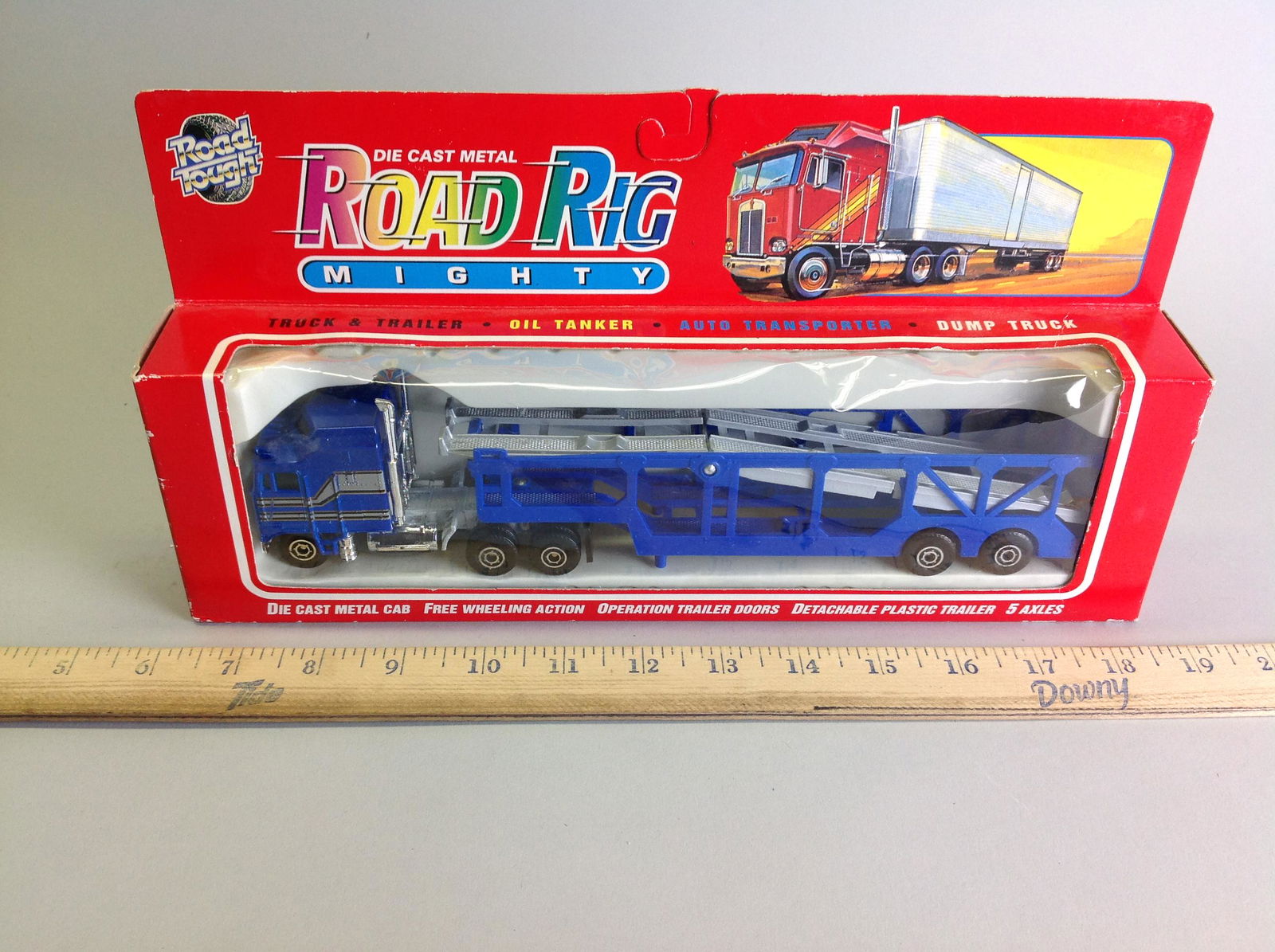Road Tough Die Cast Metal Road Rig Mighty