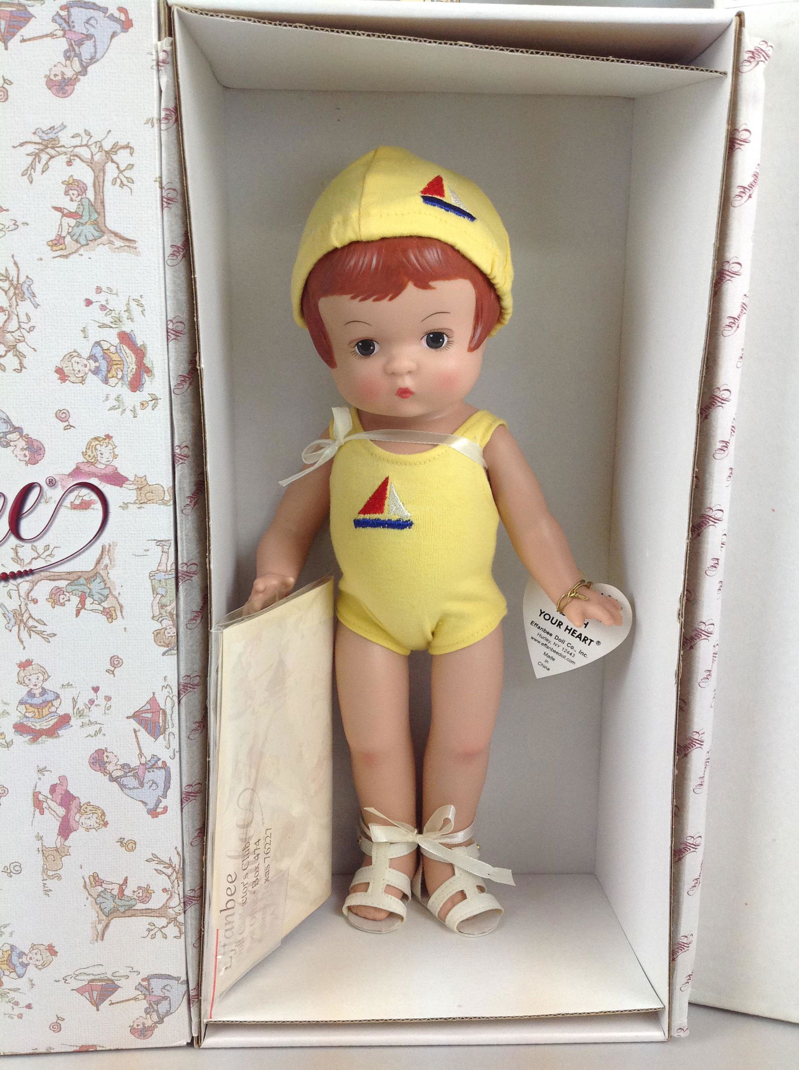 Effanbee, Beach Time Basic Doll: Effanbee, Beach Time Basic Doll, PA401, in original box