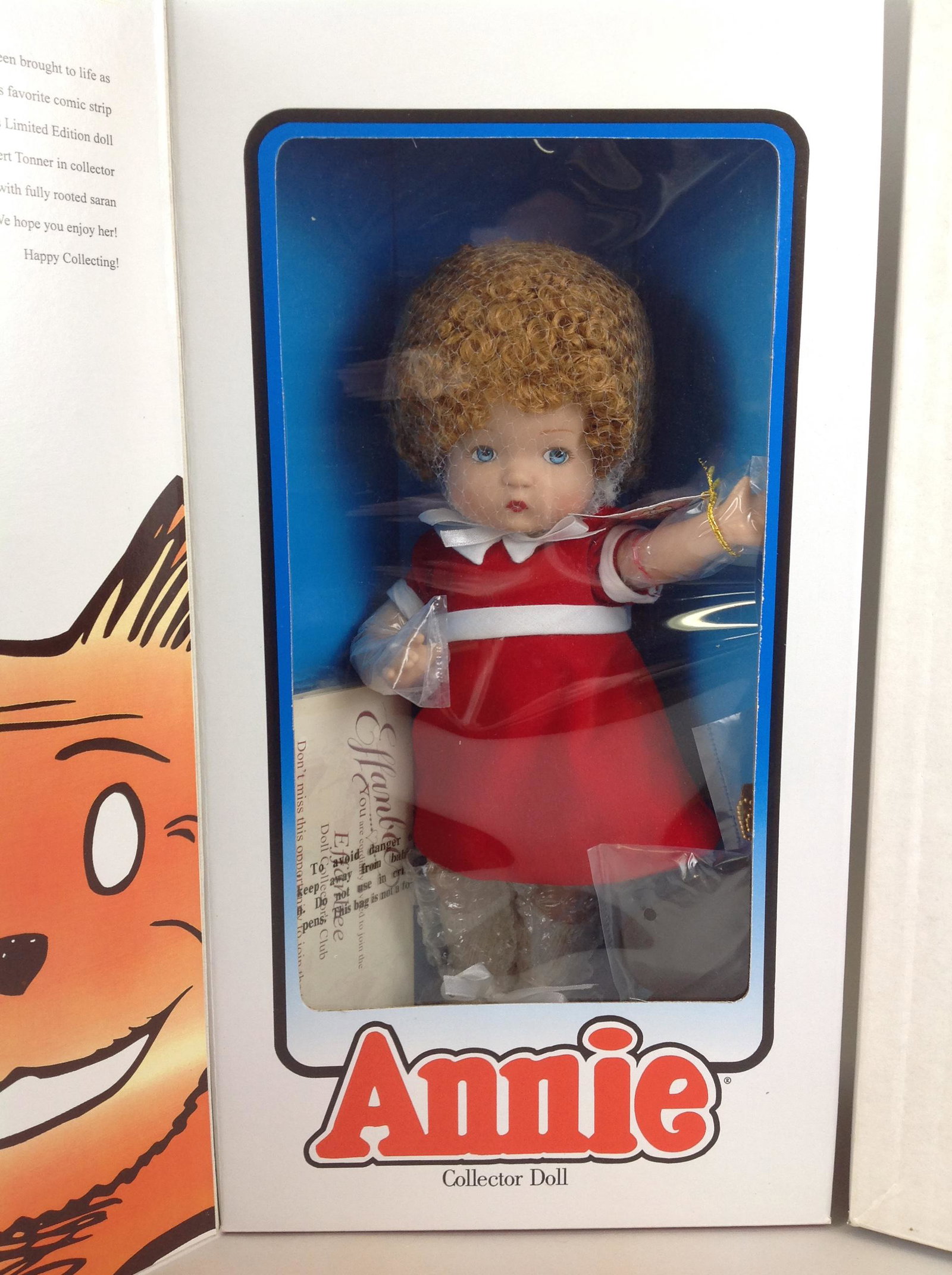 Effanbee, Annie in Red Dress: Effanbee, Annie In Red Dress, PA1400, in original box