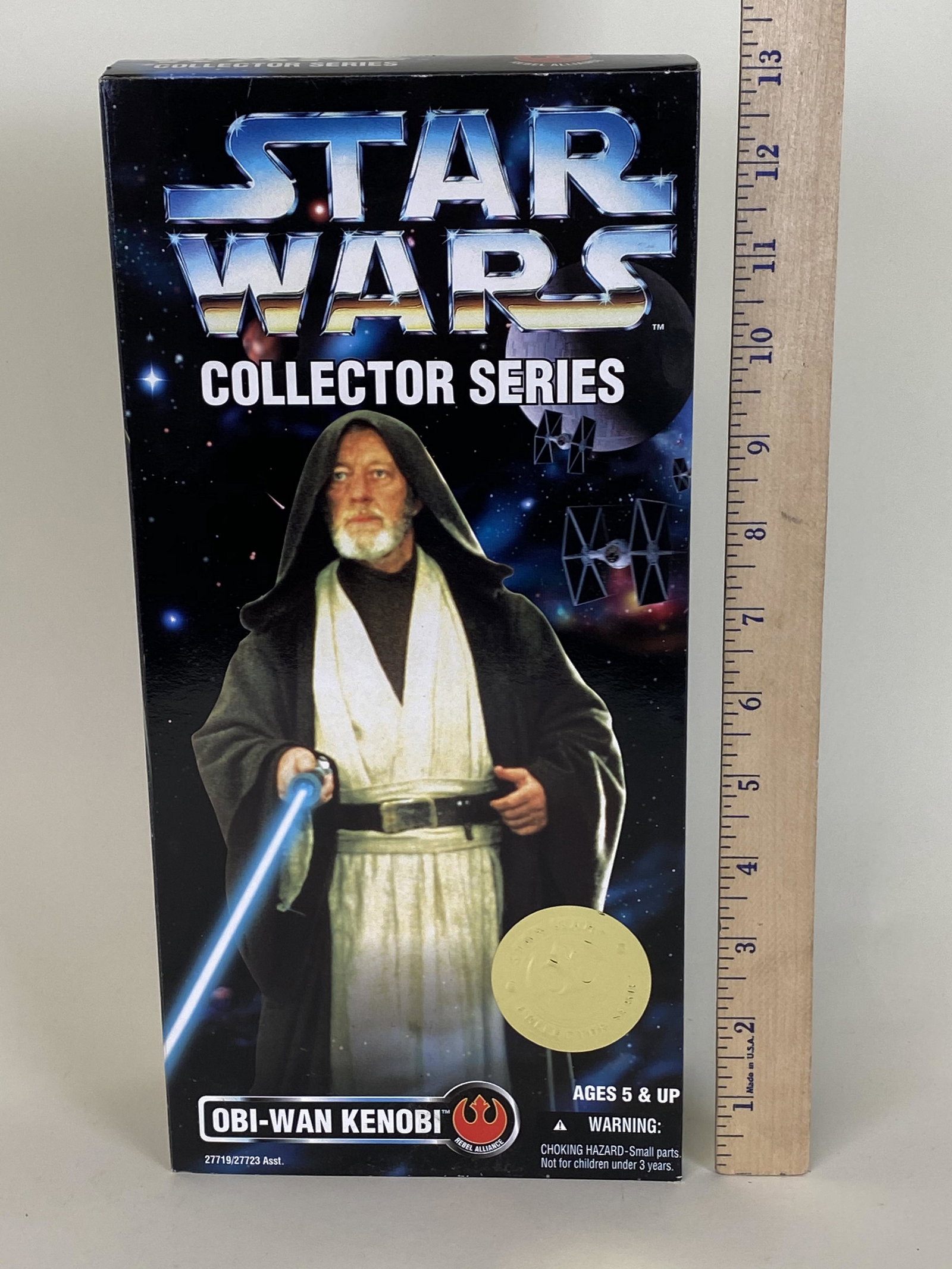 NIB Star Wars Obi-Wan Kenobi Action Figure: A new in box Star Wars Obi-Wan Kenobi action figure
