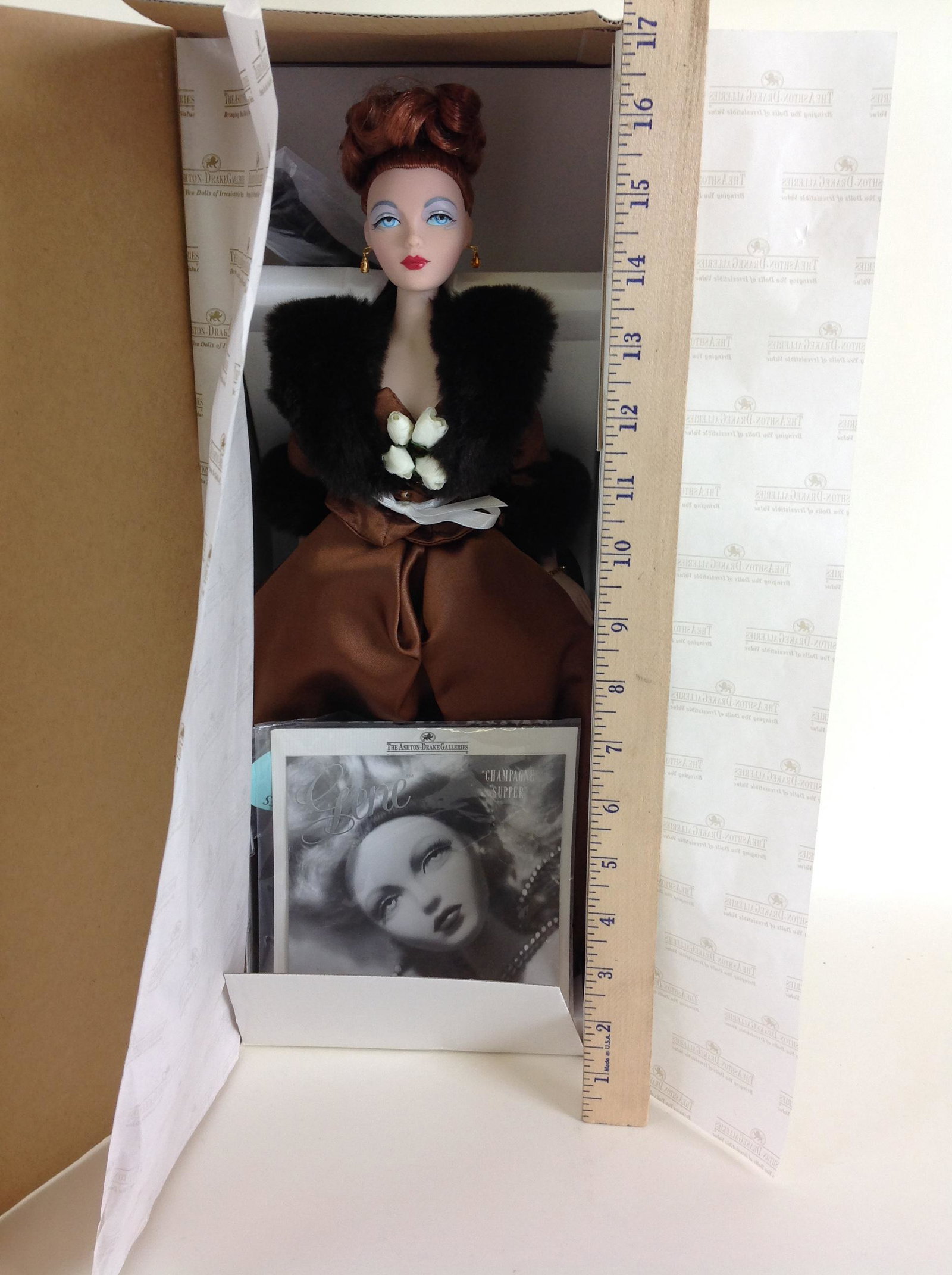 Ashton Drake Gene, Champagne Doll: Ashton Drake, Gene Collection, Champagne Sup Doll, 94662, in original box