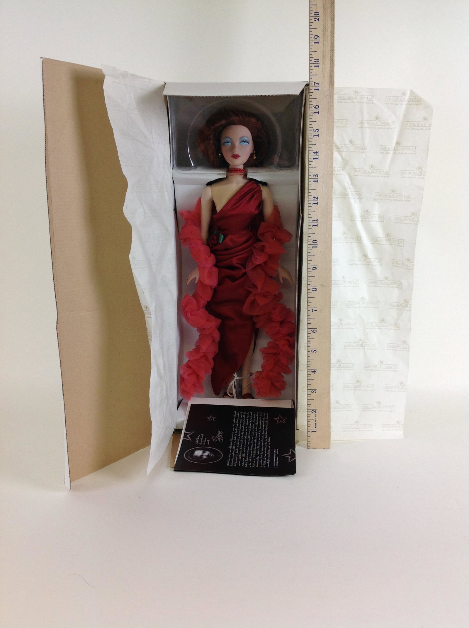 Ashton Drake, Gene, Red Venus Doll: Ashton Drake, Gene Collection Red Venus Doll, 96402, in original box