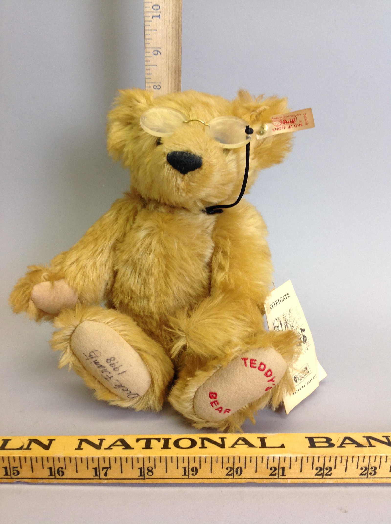 Steiff Dick Frantz 1998 Bear: Steiff Dick Frantz 1998 bear