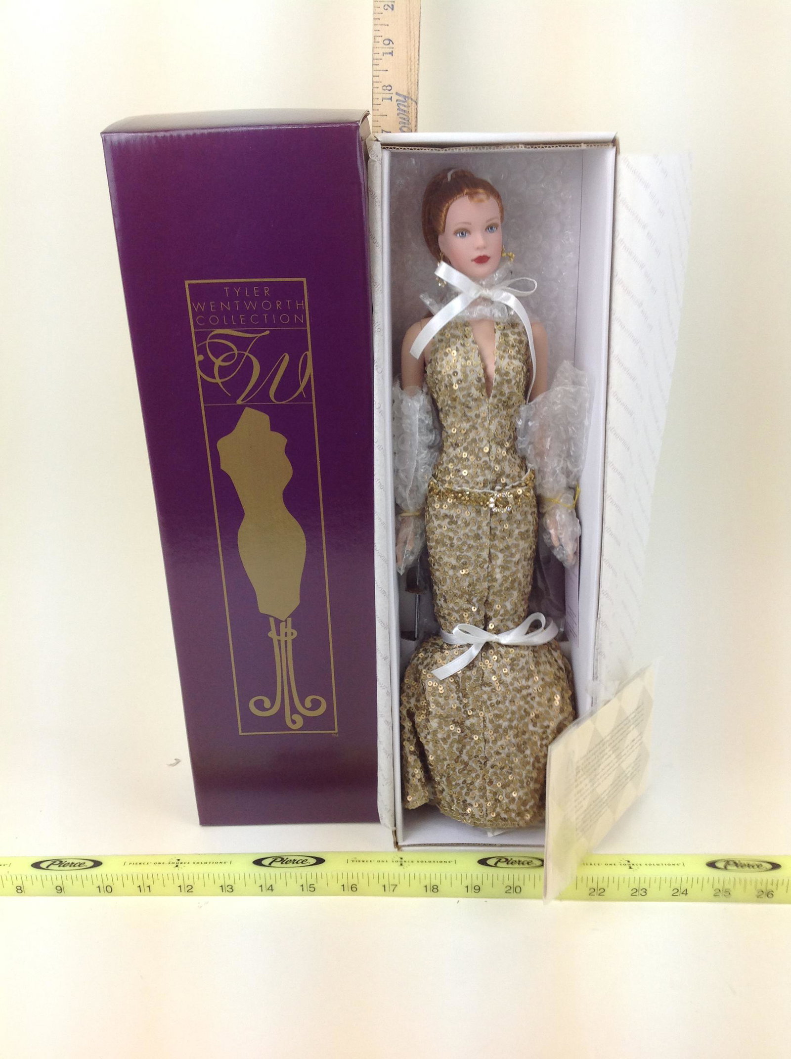 Tonner Doll, Tyler Wentworth, Precious Metal Doll: Tonner Doll, Tyler Wentworth, Precious Metal Doll, TW1103, in original box