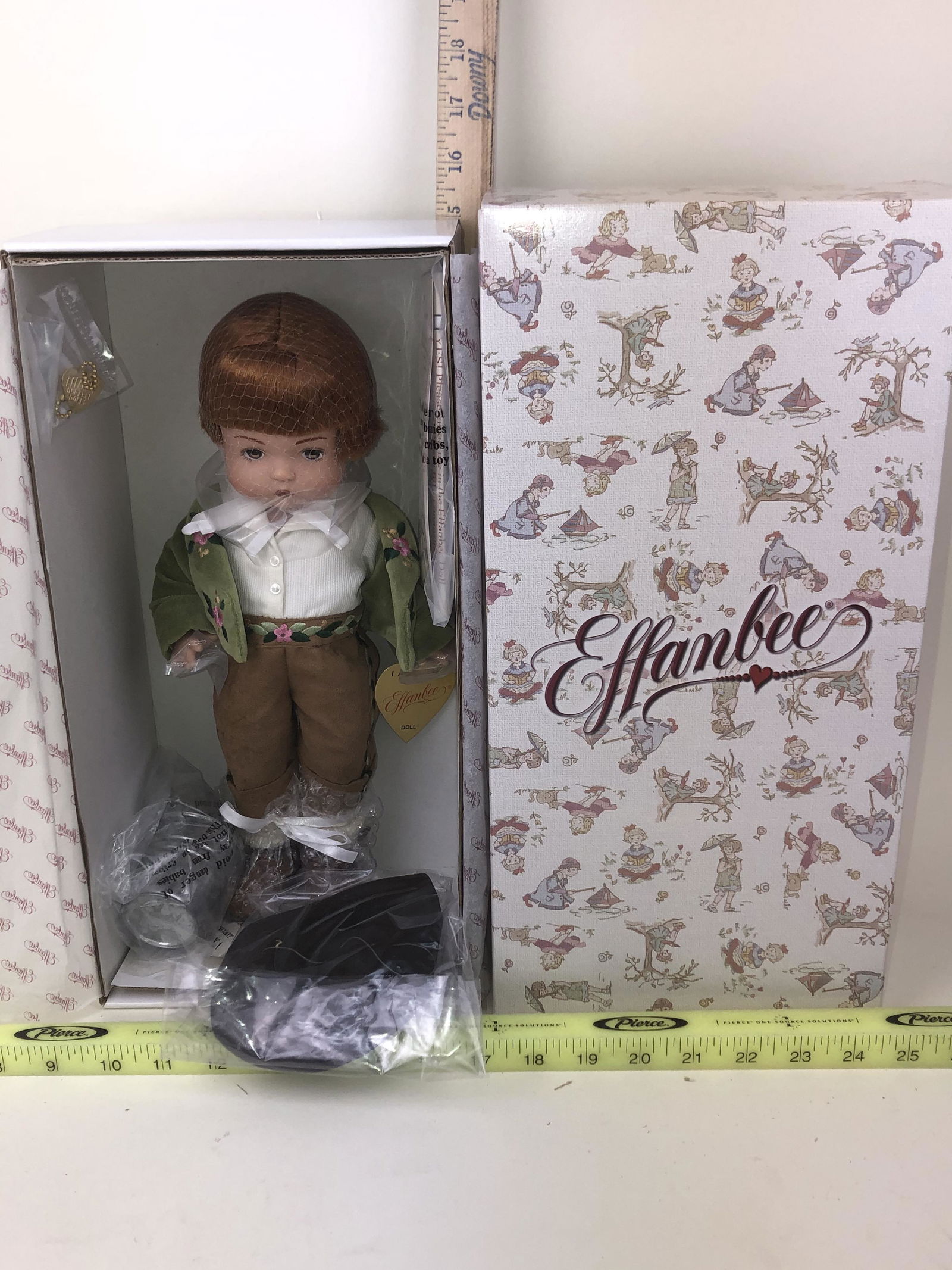 Effanbee, Patsy as Jack Doll: Effanbee, Patsy as Jack 14" Doll, EFPA1409, in original box