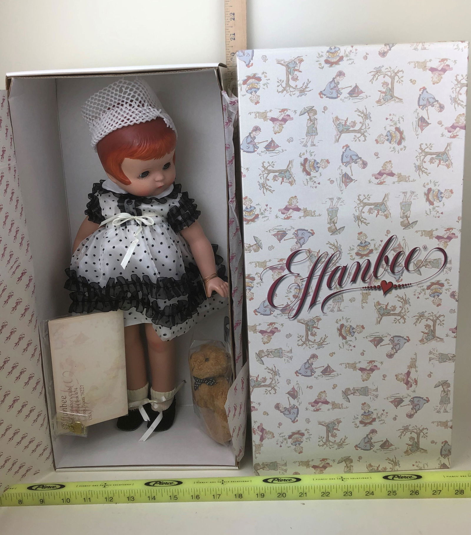 Effanbee, Polka Dot Party Doll: Effanbee, Polka Dot Part Doll 18", EFPT1301, in original box
