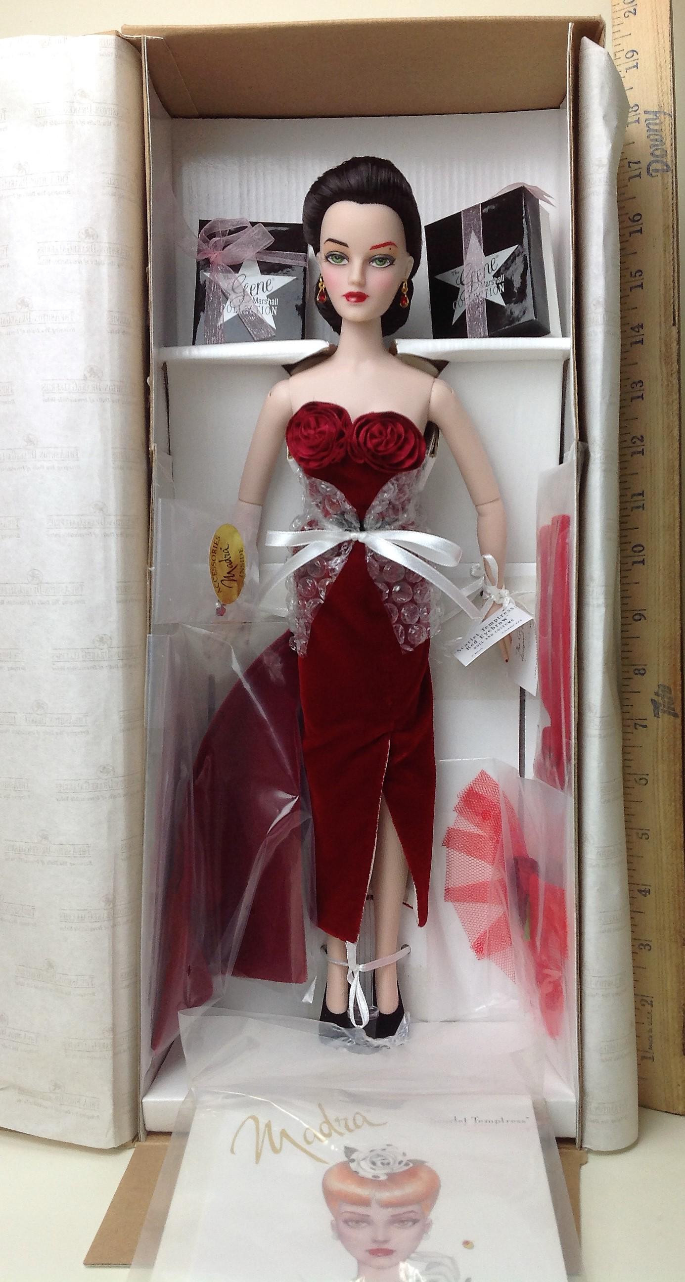 Ashton Drake, Madra, Scarlet Temptress Red Eyebrow Doll (1 of 1)