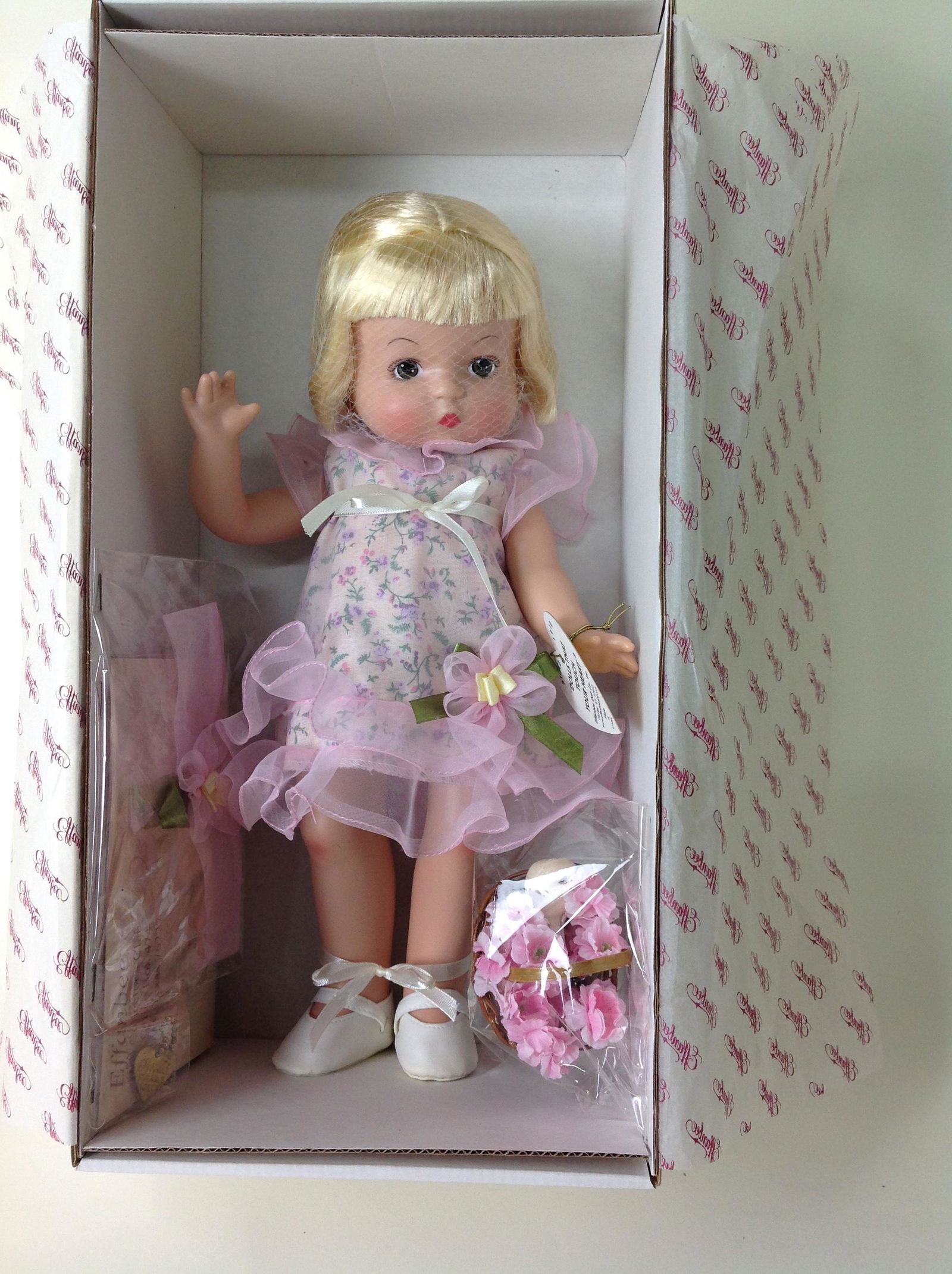 Effanbee Tisket A Tasket Doll: Effanbee Tisket A Tasket Doll, EFPA1306, in original box