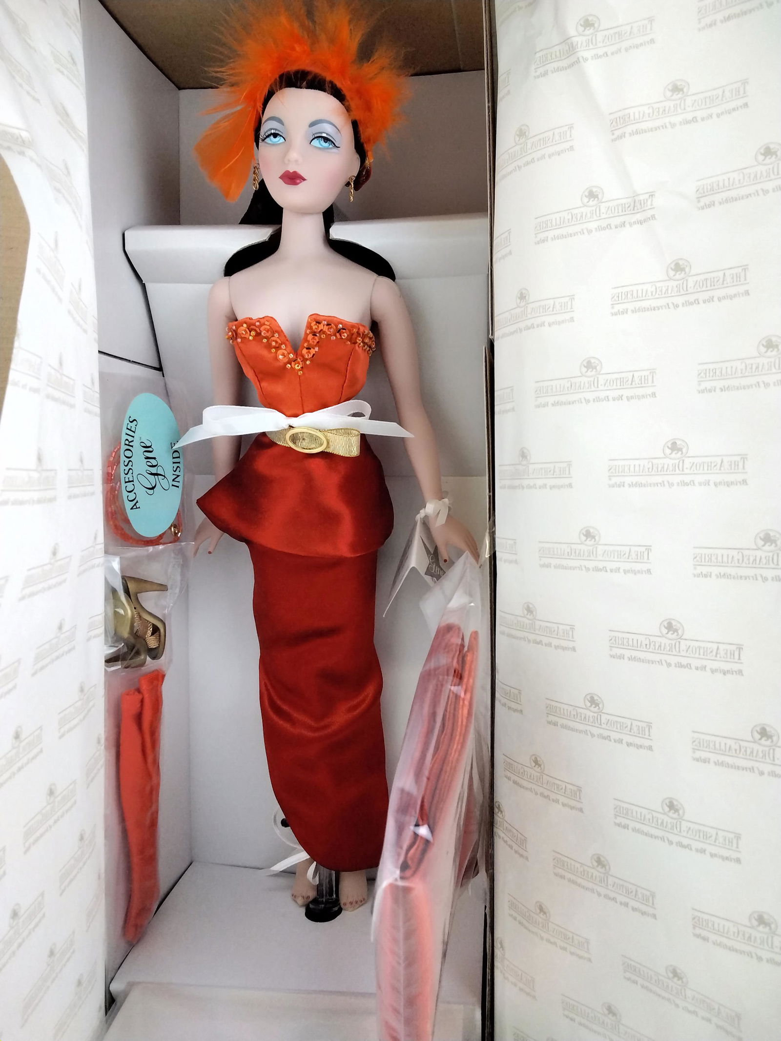 Ashton Drake Mel Odom Gene She'd Rather Dance Doll (1 of 1)